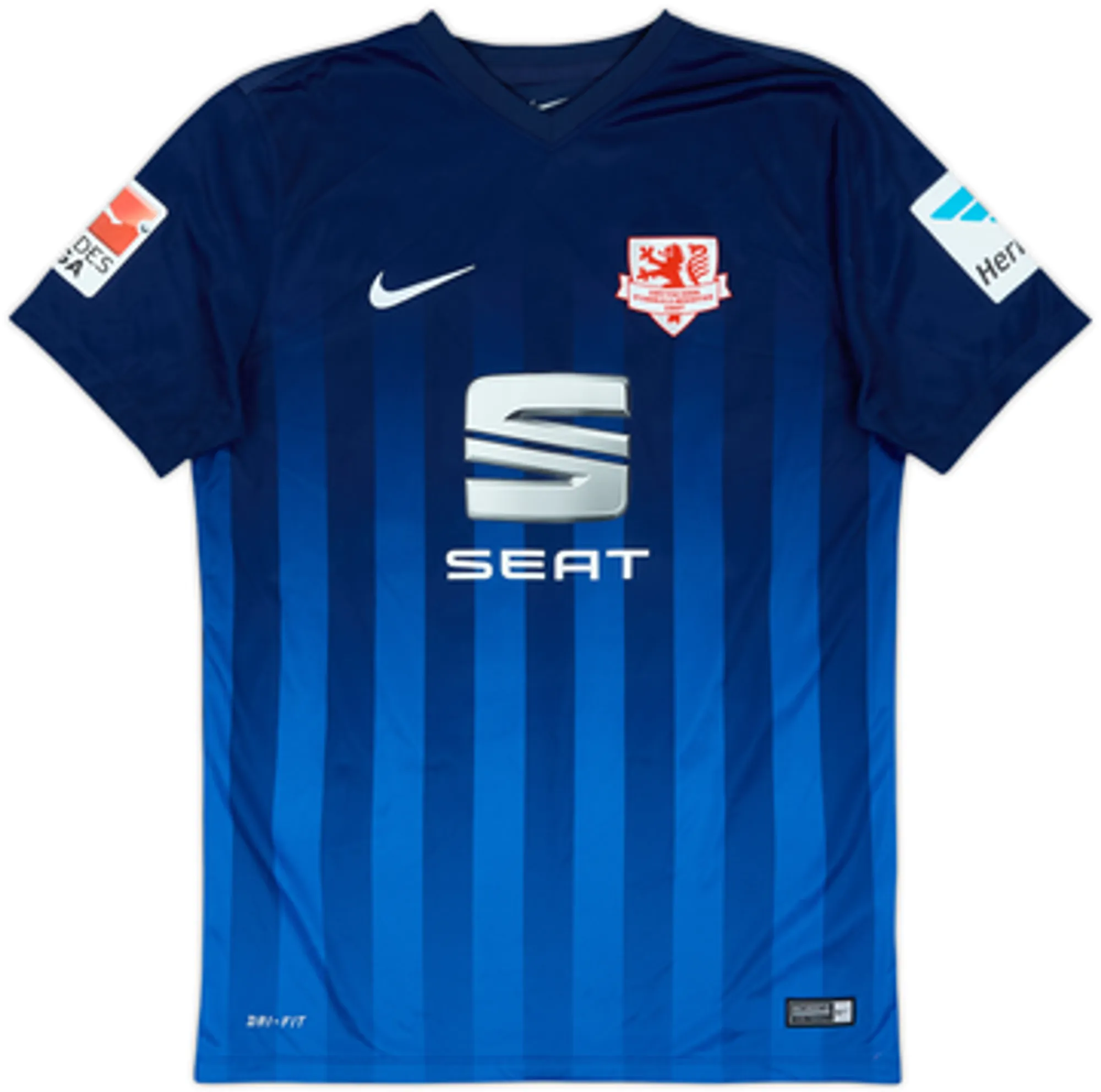2016-17 Eintracht Braunschweig Away Shirt Sauer #24 - 9/10 - (M)