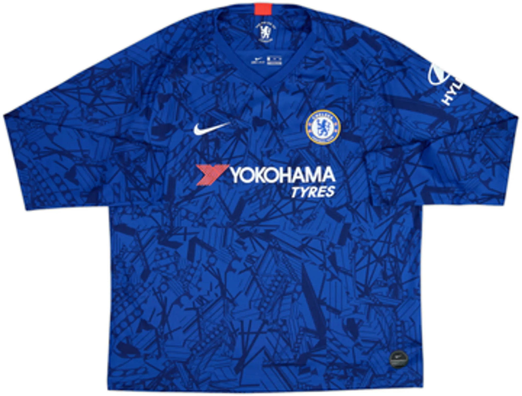2019-20 Chelsea Home L/S Shirt Christensen #4 - 6/10 - (XXL)