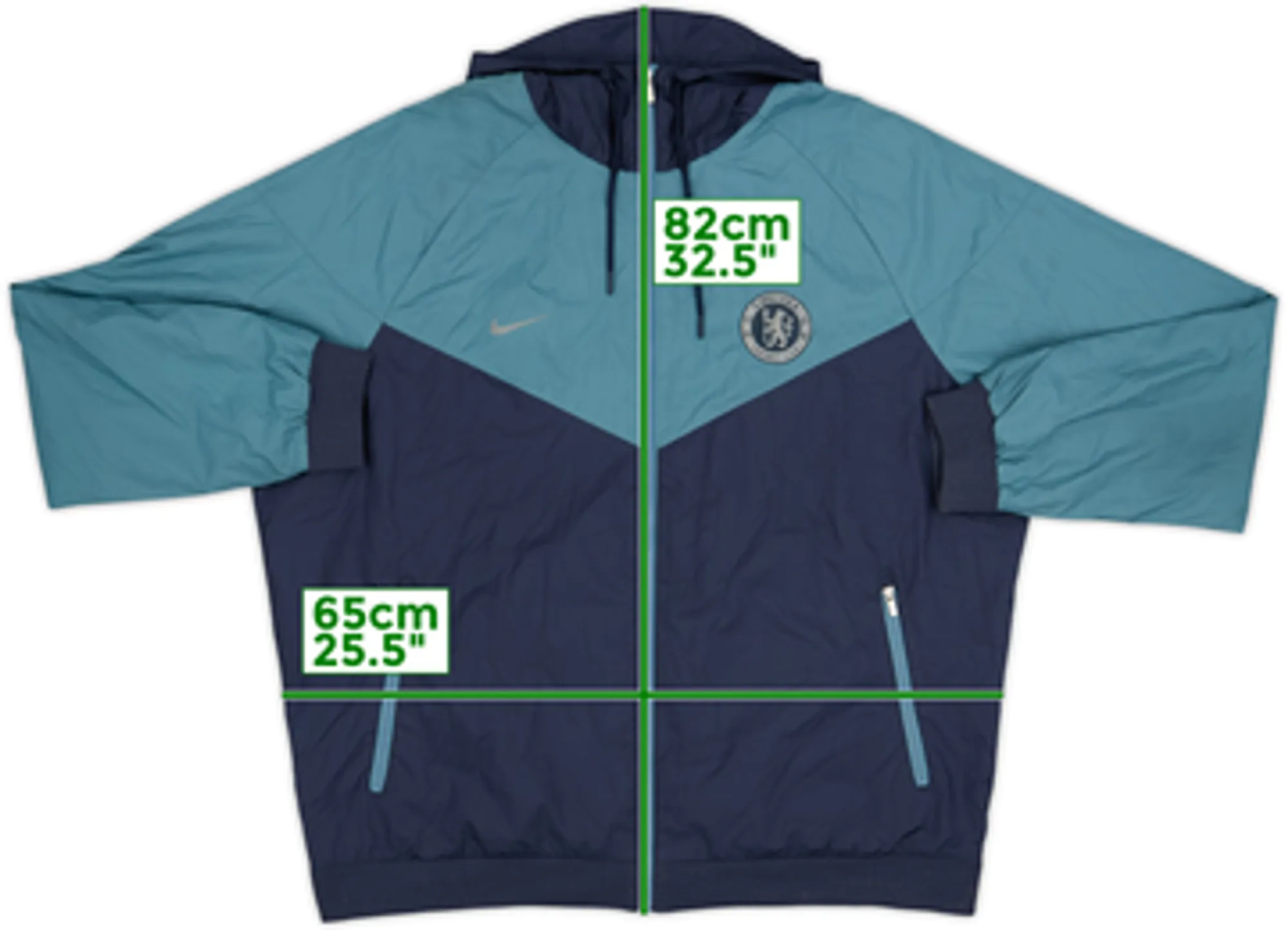 2018-19 Chelsea Nike Hooded Track Jacket - 7/10 - (XXL)
