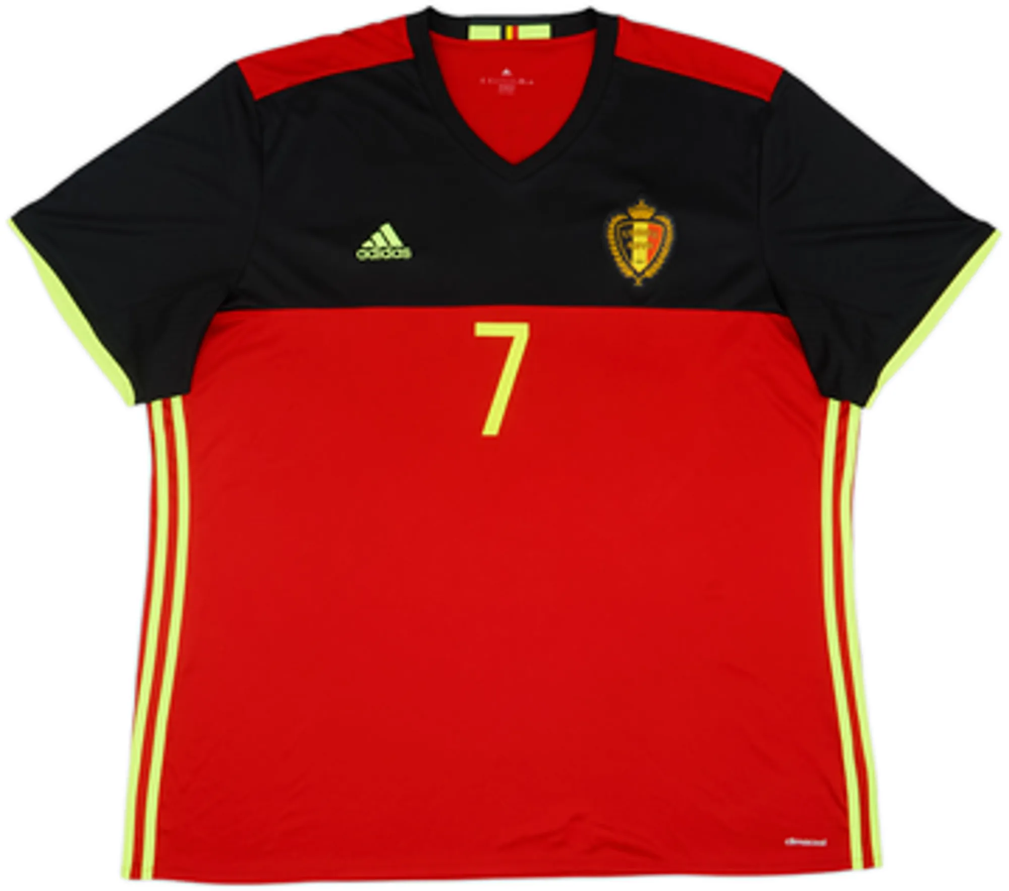 2016-17 Belgium Home Shirt De Bruyne #7 - 8/10 - (3XL)
