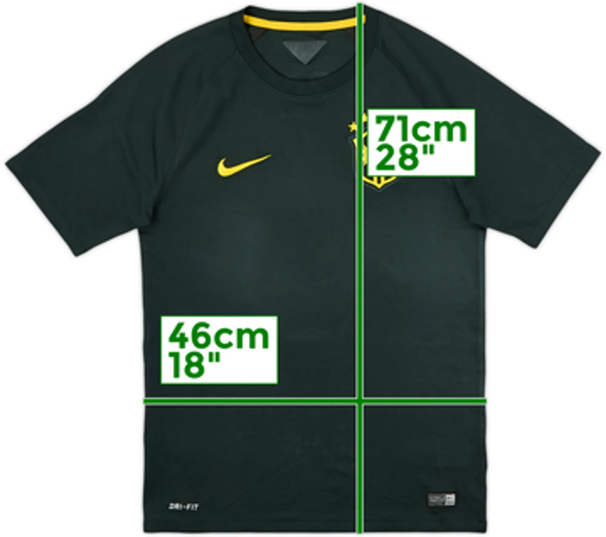 2014-15 Brazil Third Shirt - 6/10 - (S)