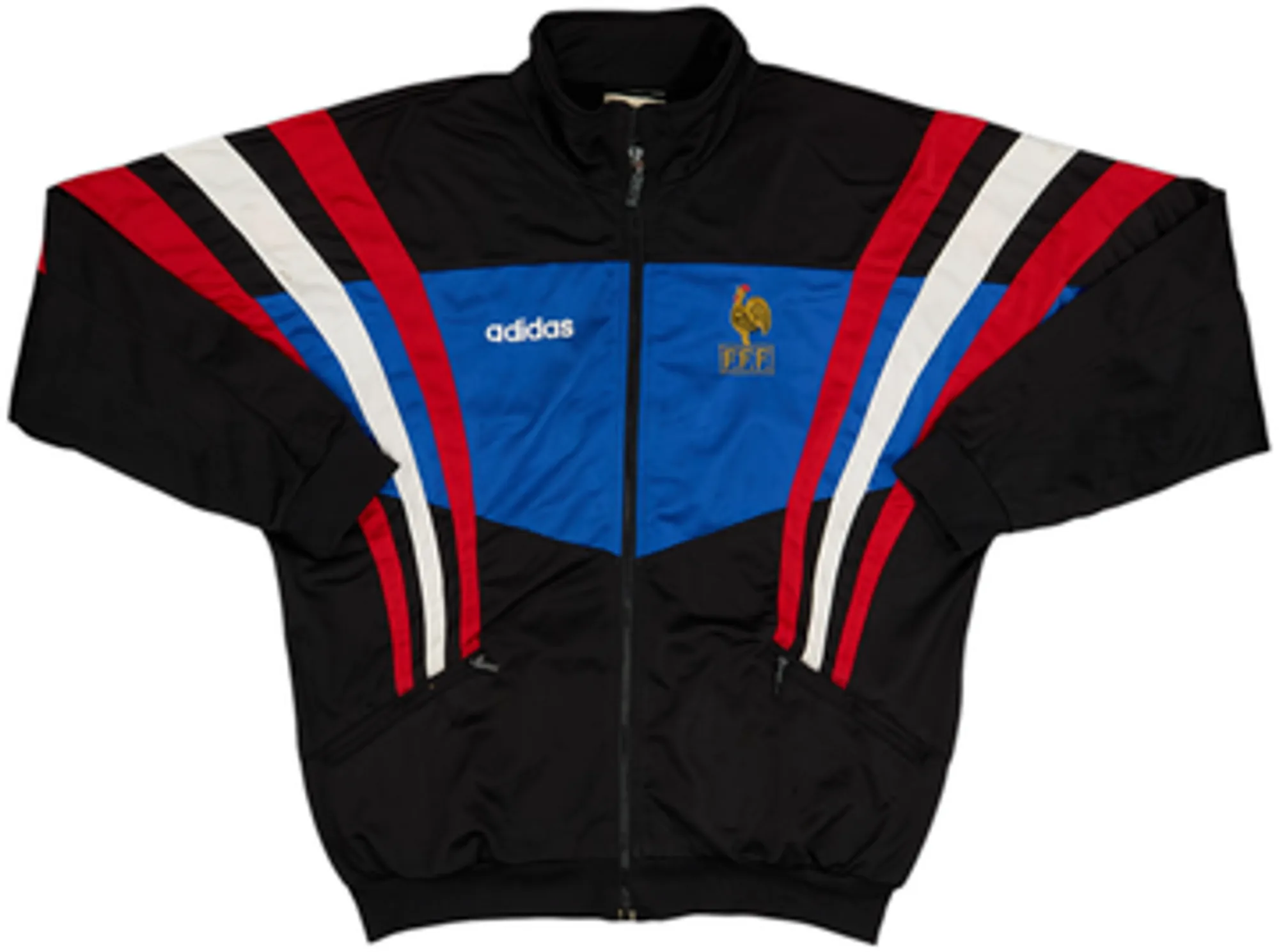 1996-98 France adidas Track Jacket - 8/10 - (M)