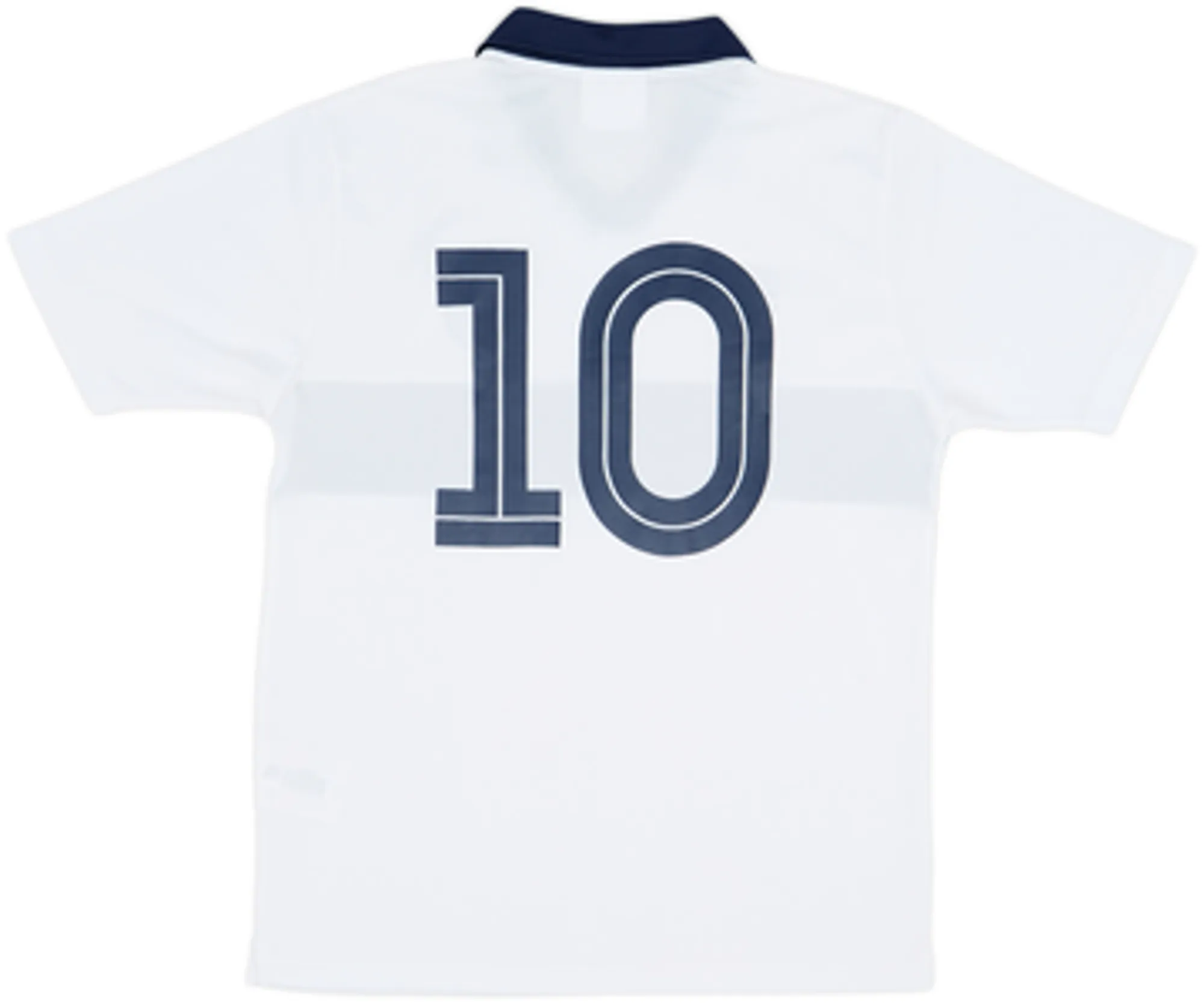 2002-04 England Umbro Polo Shirt #10 - 6/10 - (M)