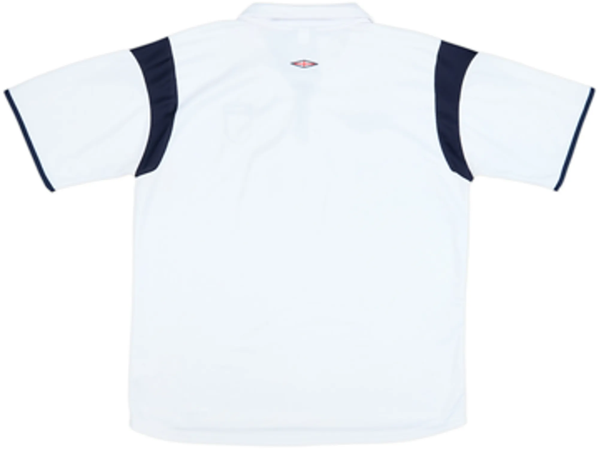 2002-03 England Umbro 1/4 Zip Polo Shirt - 8/10 - (XL)