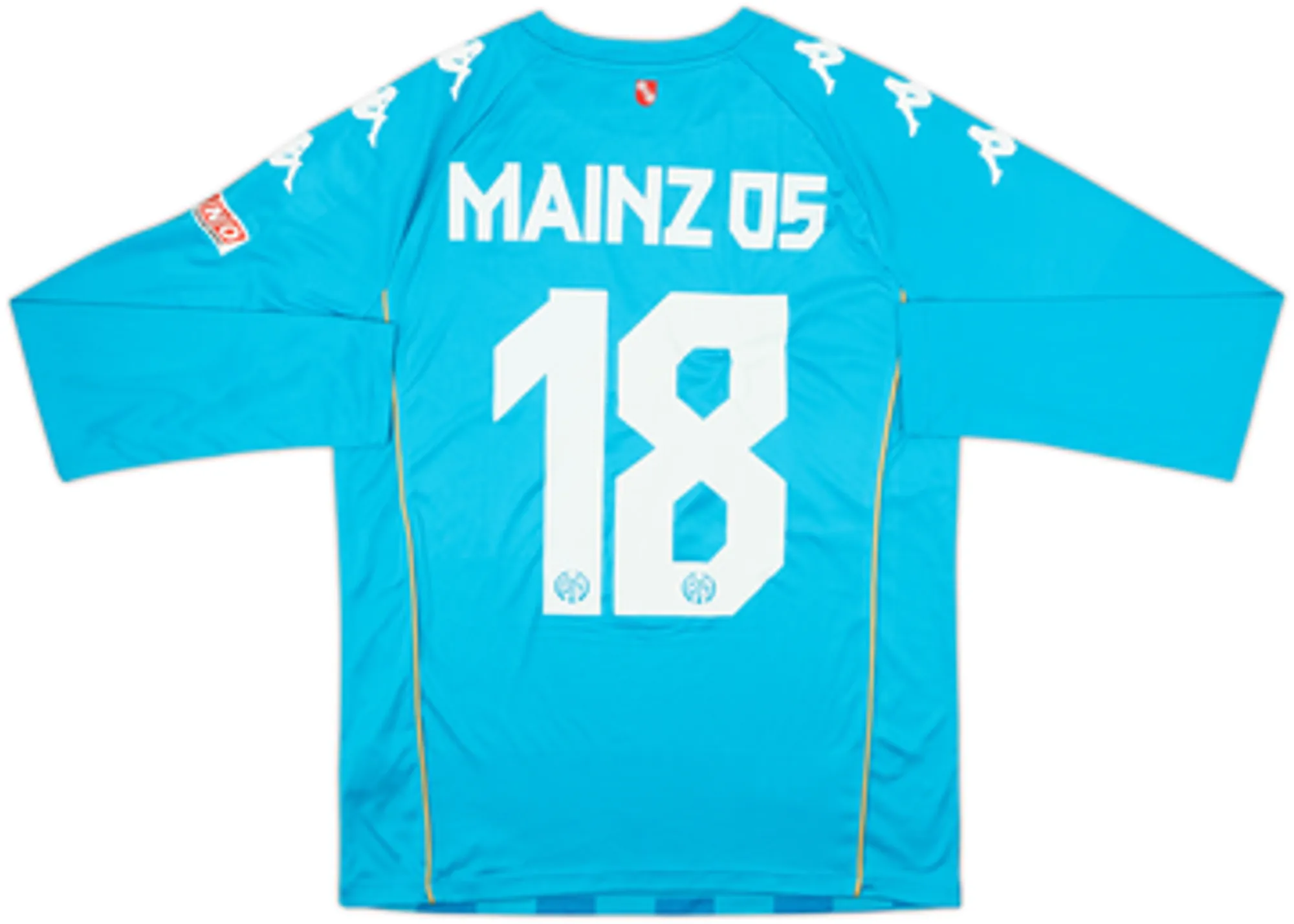 2021-22 FSV Mainz GK Shirt #18 - 8/10 - (S)