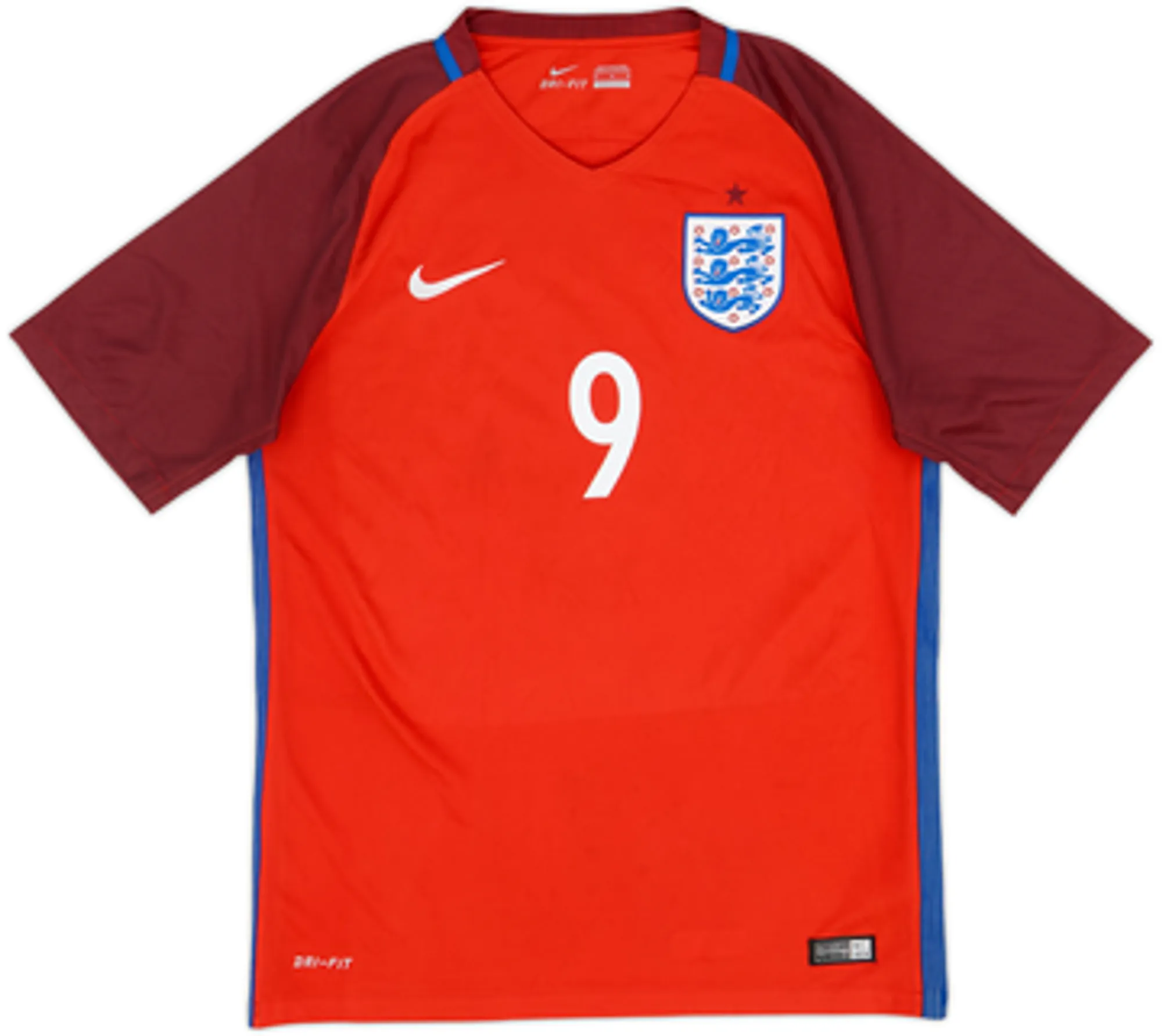 2016-17 England Away Shirt Kane #9 - 8/10 - (M)