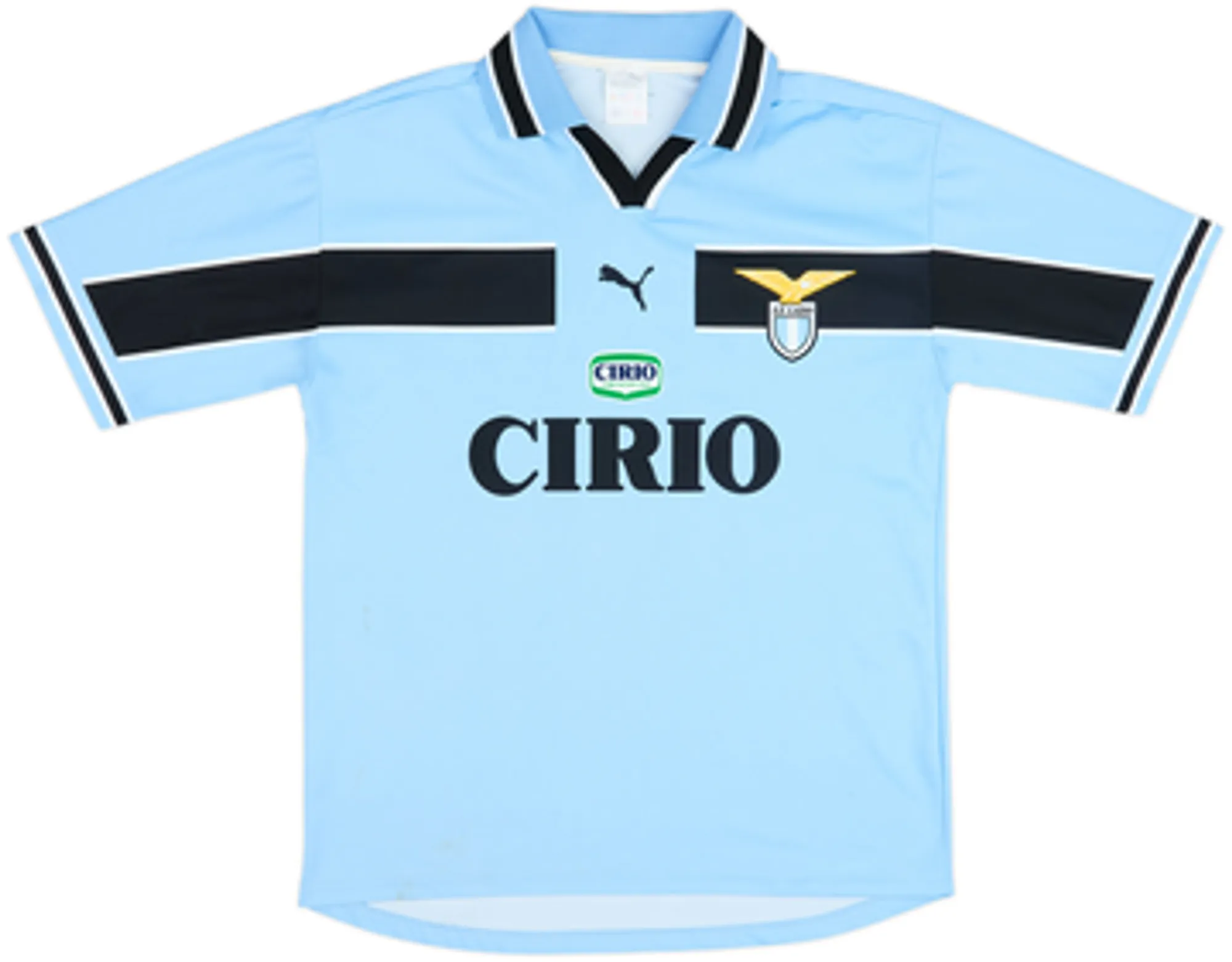 1998-00 Lazio Basic Home Shirt Nedved #18 - 7/10 - (L)