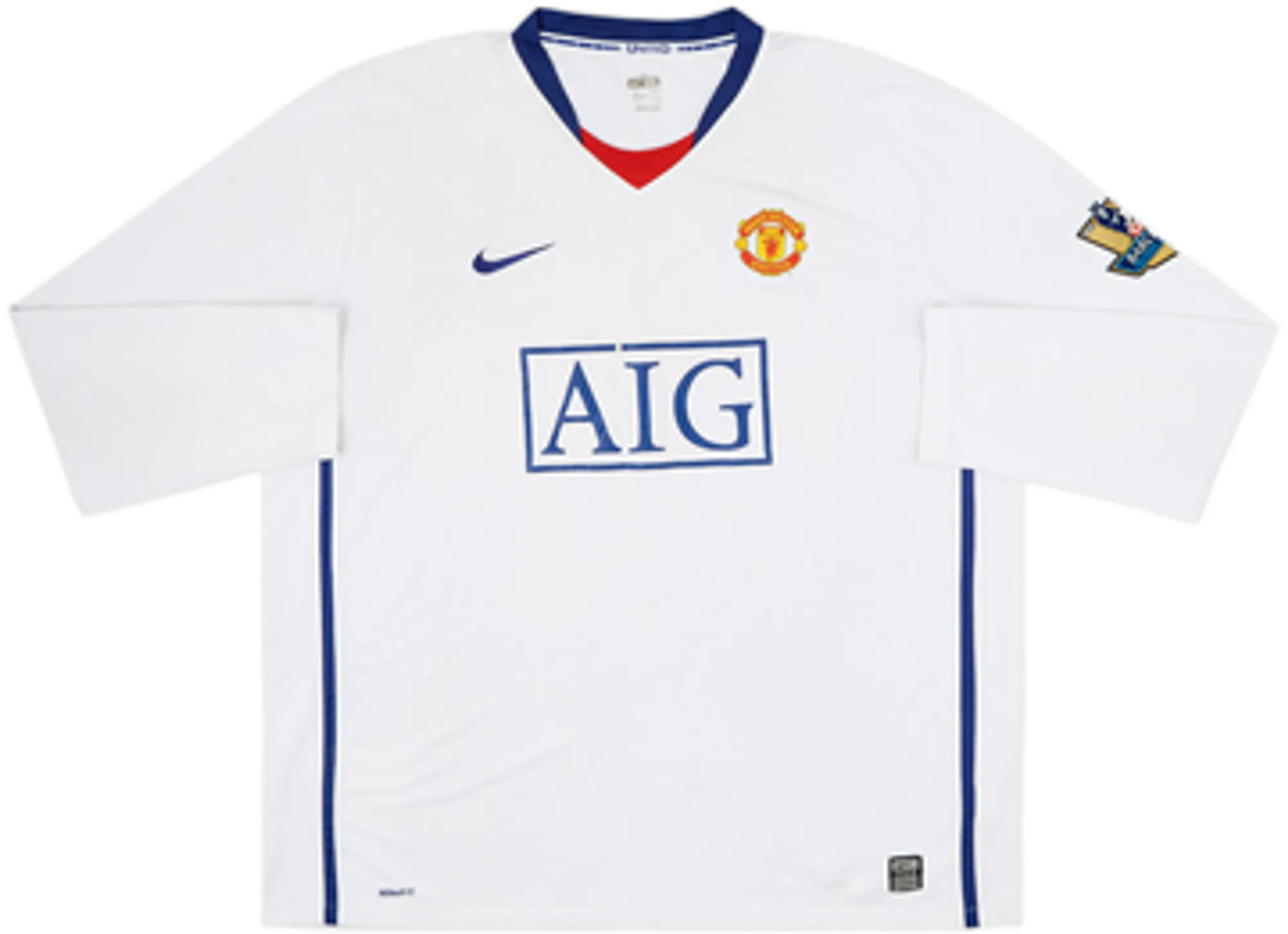 2008-10 Manchester United Away L/S Shirt Ronaldo #7 - 5/10 - (XXL)