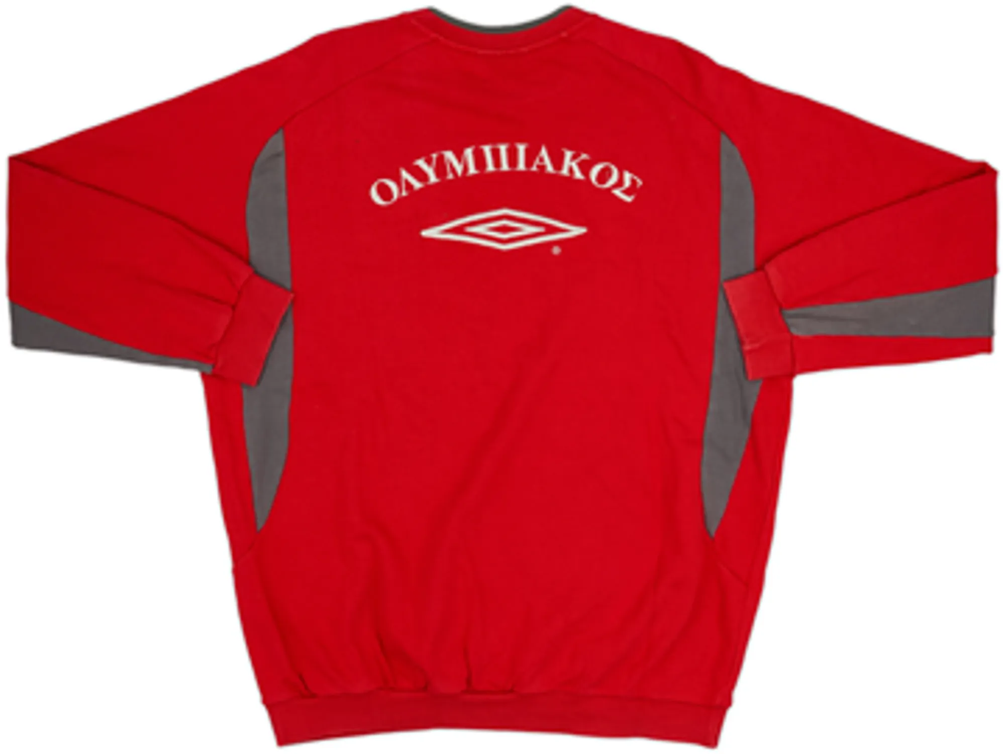 2000-01 Olympiakos Umbro Sweat Top - 8/10 - (XL)