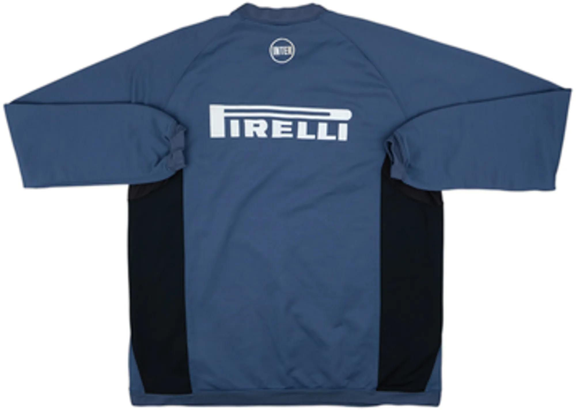 2000-01 Inter Milan Player Issue Nike 1/4 Zip Sweat Top #12 - 7/10 - (XL)