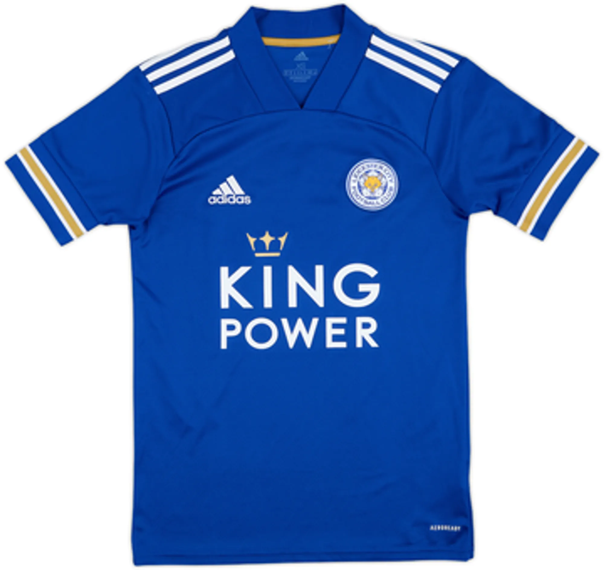 2020-21 Leicester Home Shirt Vardy #9 - 7/10 - (XS)