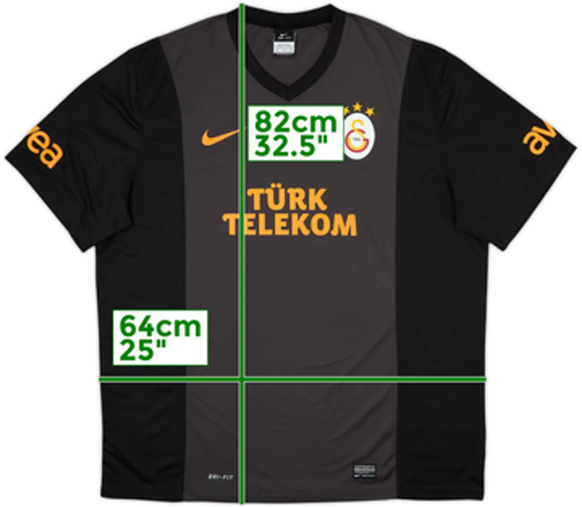 2013-14 Galatasaray Basic Away Shirt - 9/10 - (XXL)