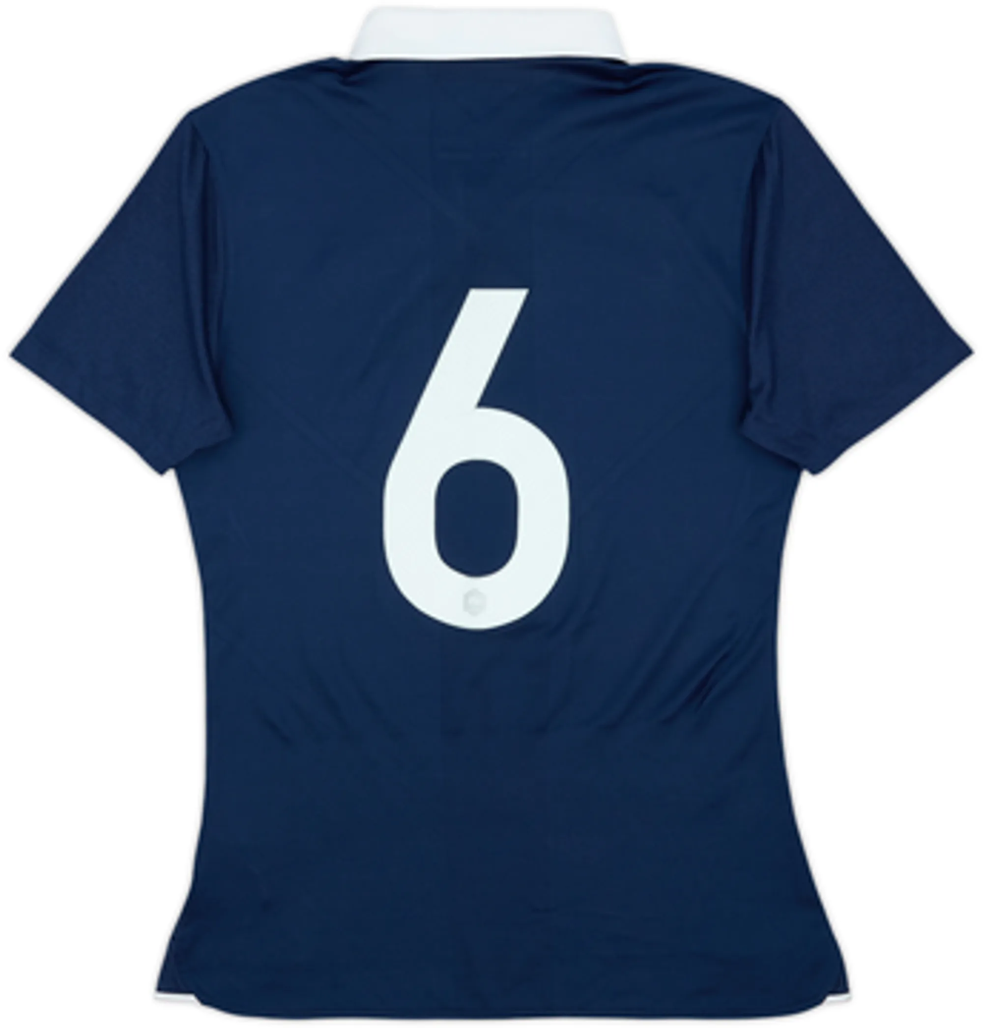 2014-15 France Authentic Home Shirt #6 - 9/10 - (Women's M)