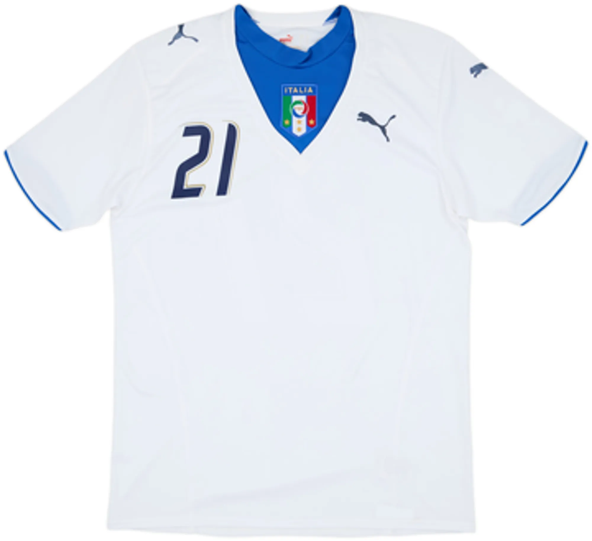 2006 Italy Away Shirt Pirlo #21VM