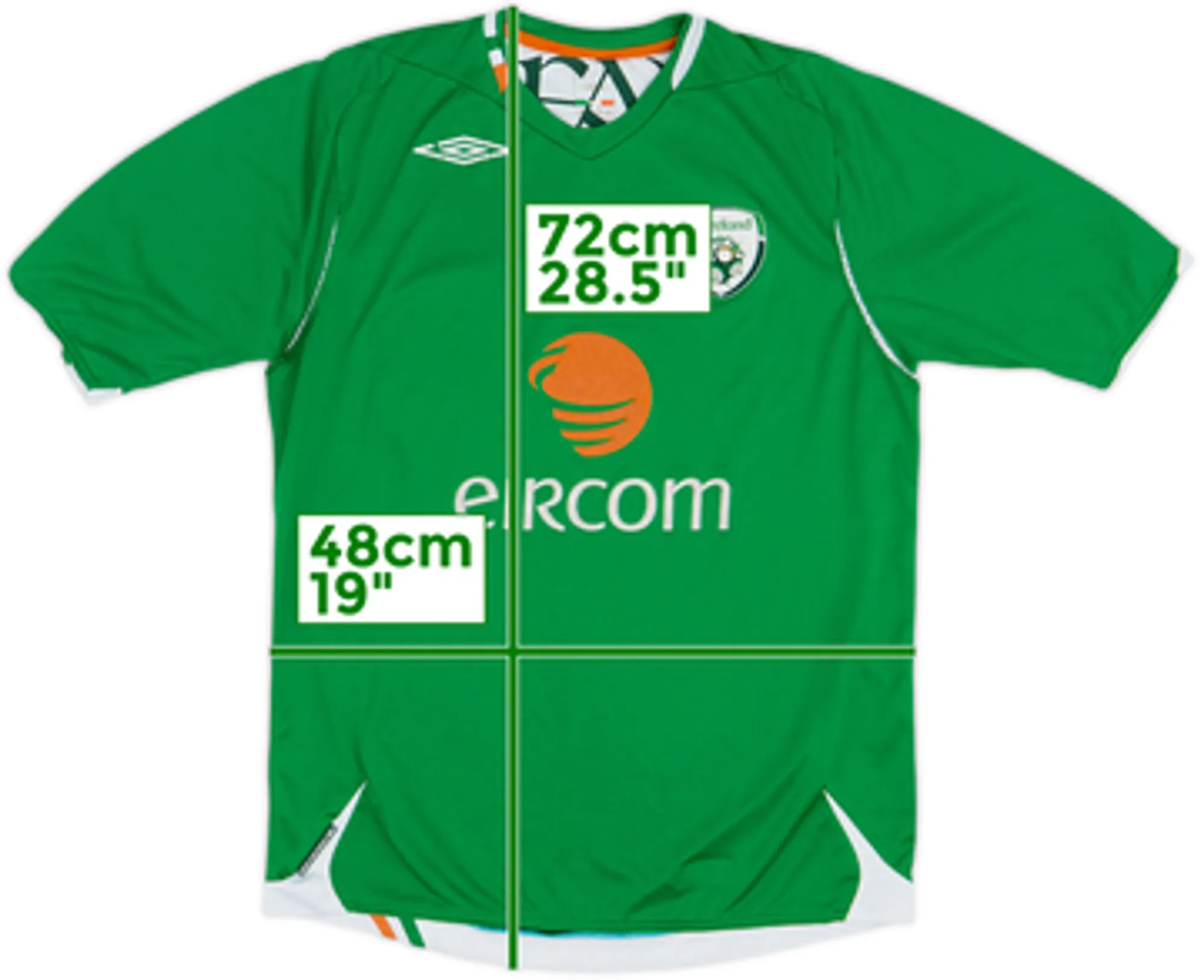 2006-08 Ireland Home Shirt - 5/10 - (M)