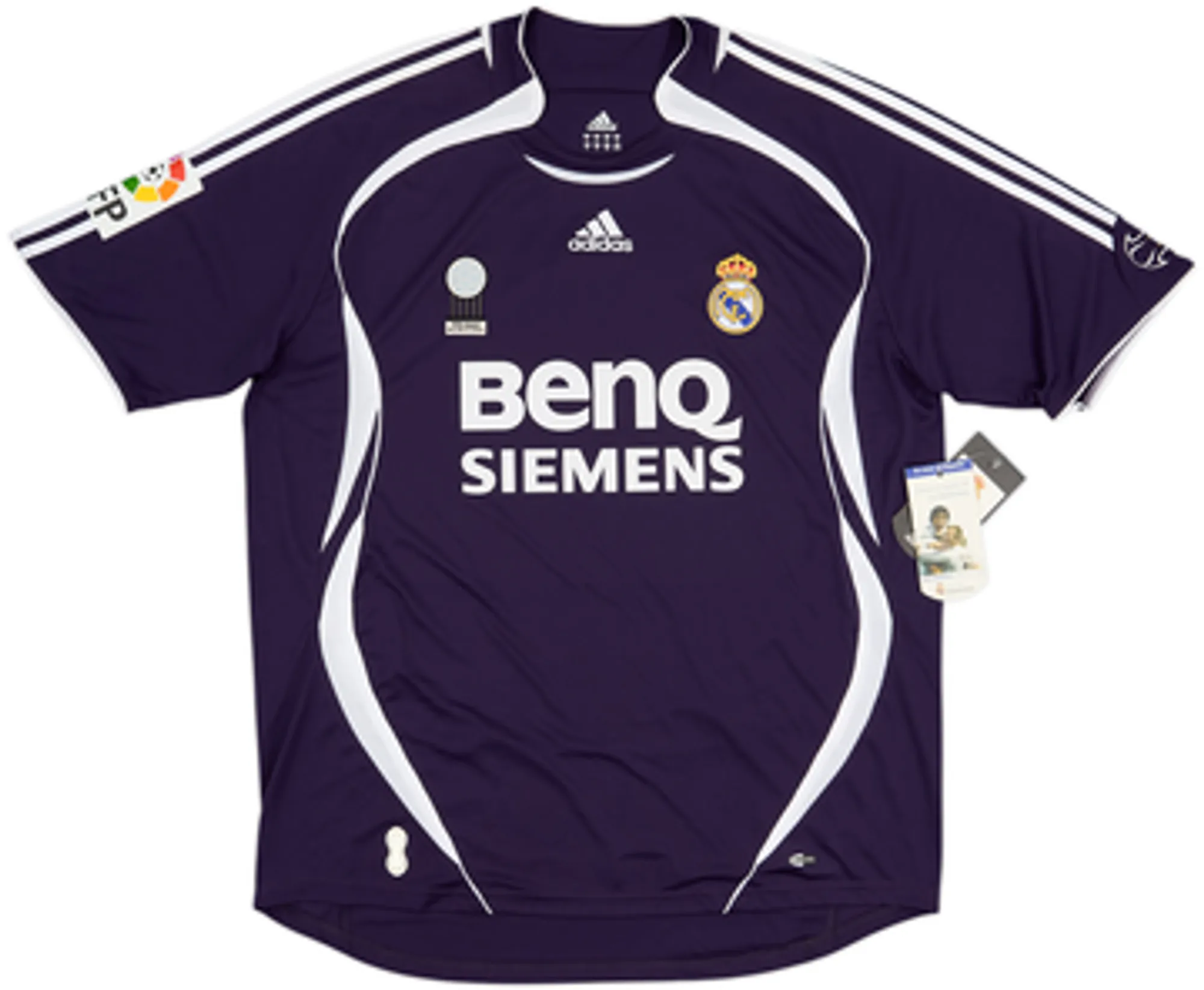 2006-07 Real Madrid Third Shirt V.Nistelrooy #17 (XL)