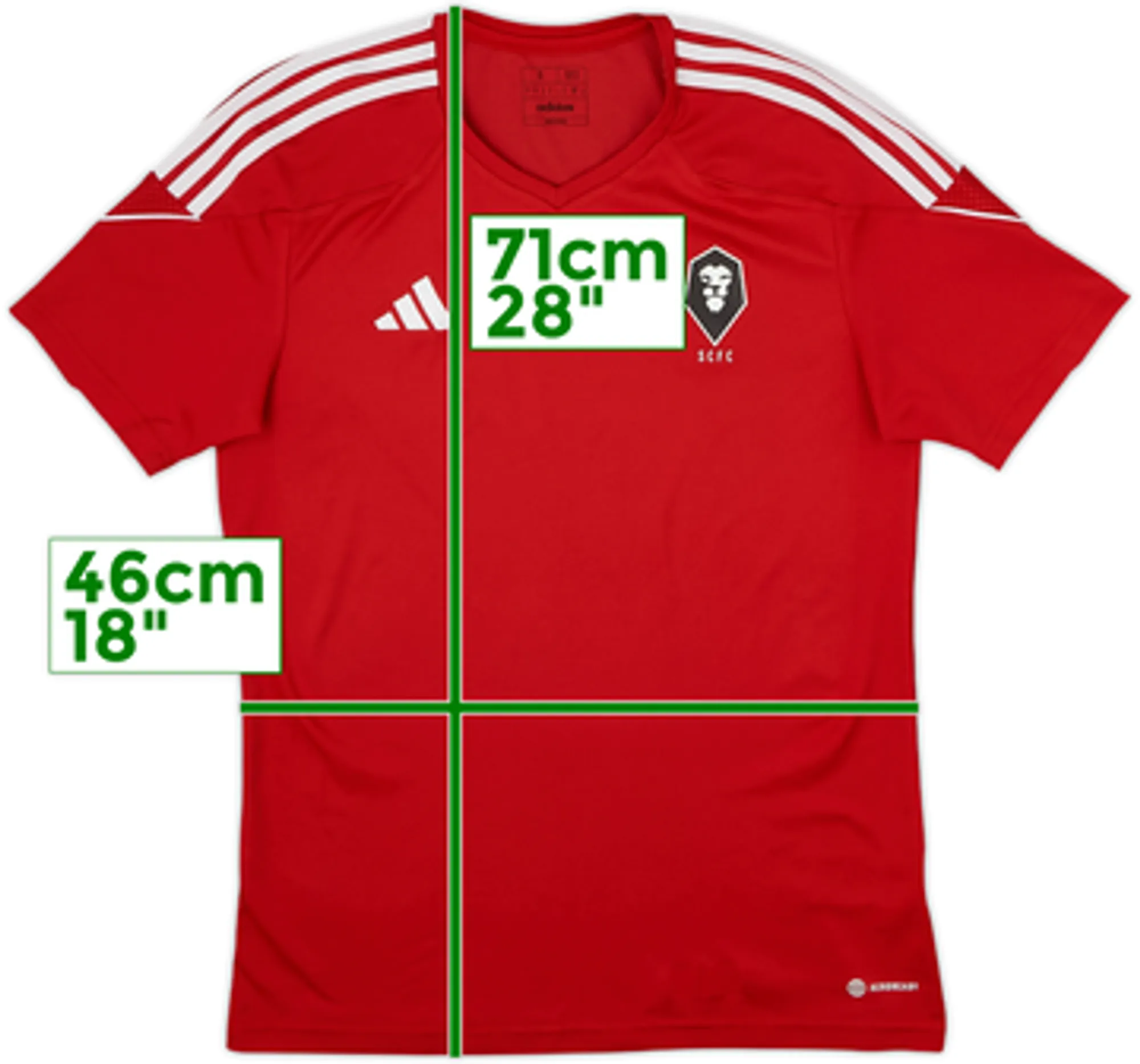 2022-23 Salford City adidas Training Shirt - 7/10 - (S)