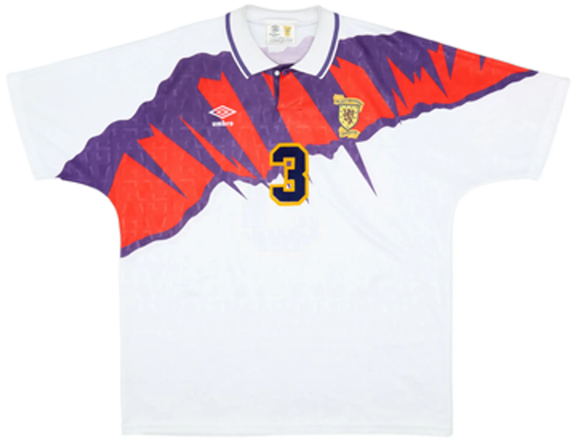 1991-93 Scotland Away Shirt McStay #3EM
