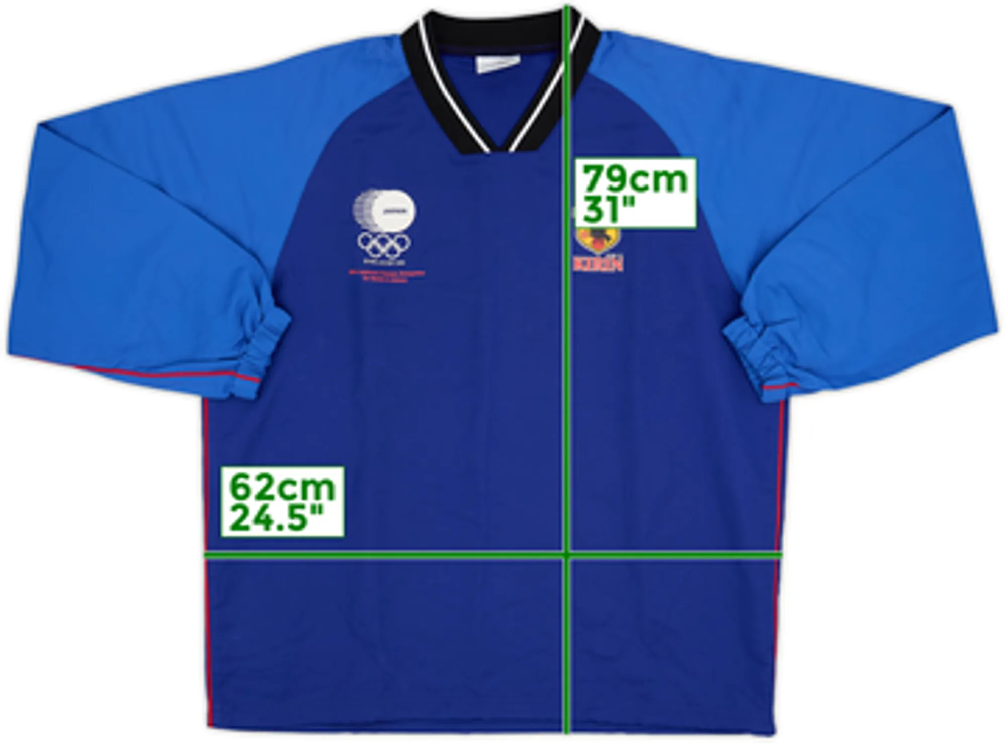 2004-06 Japan Olympics Drill Top - 10/10 - (M/L)