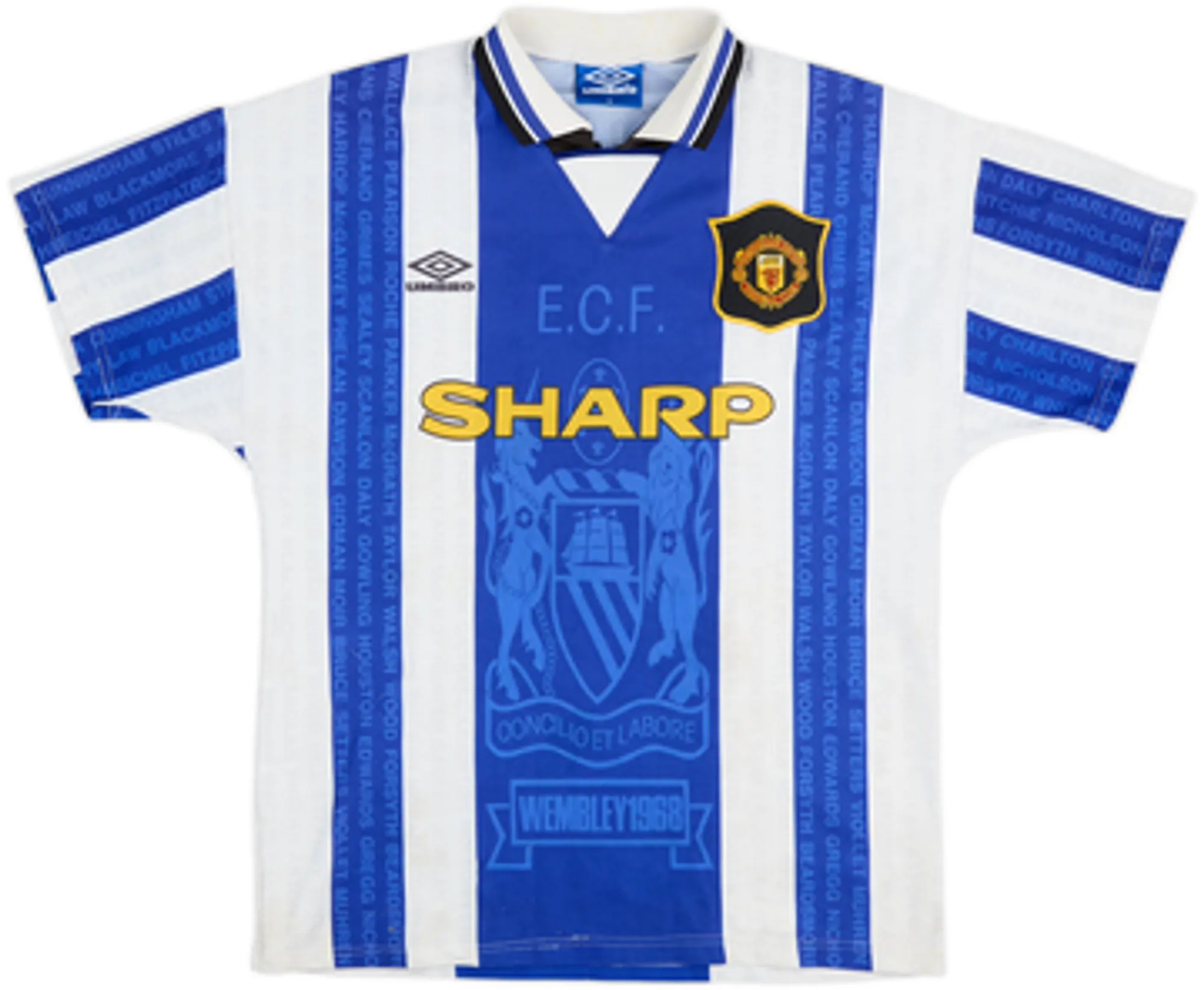 1994-96 Manchester United Third Shirt Ince #8 - 6/10 - (M)