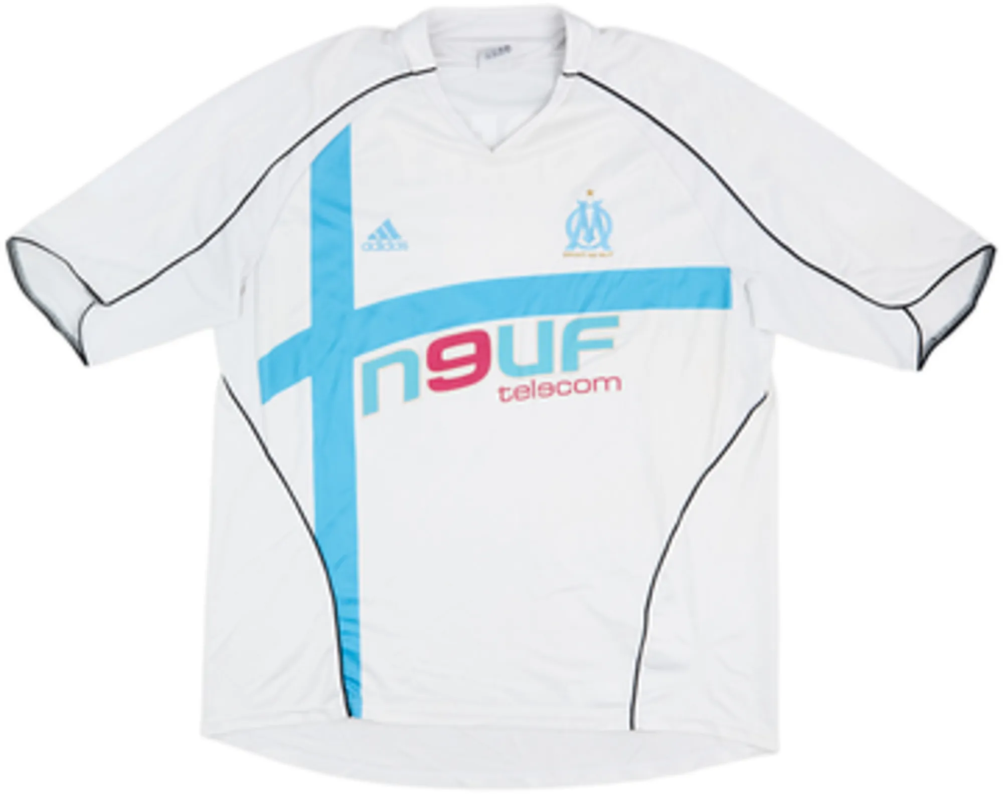 2005-06 Olympique Marseille Home Shirt Ribery #7 - 5/10 - (XXL)