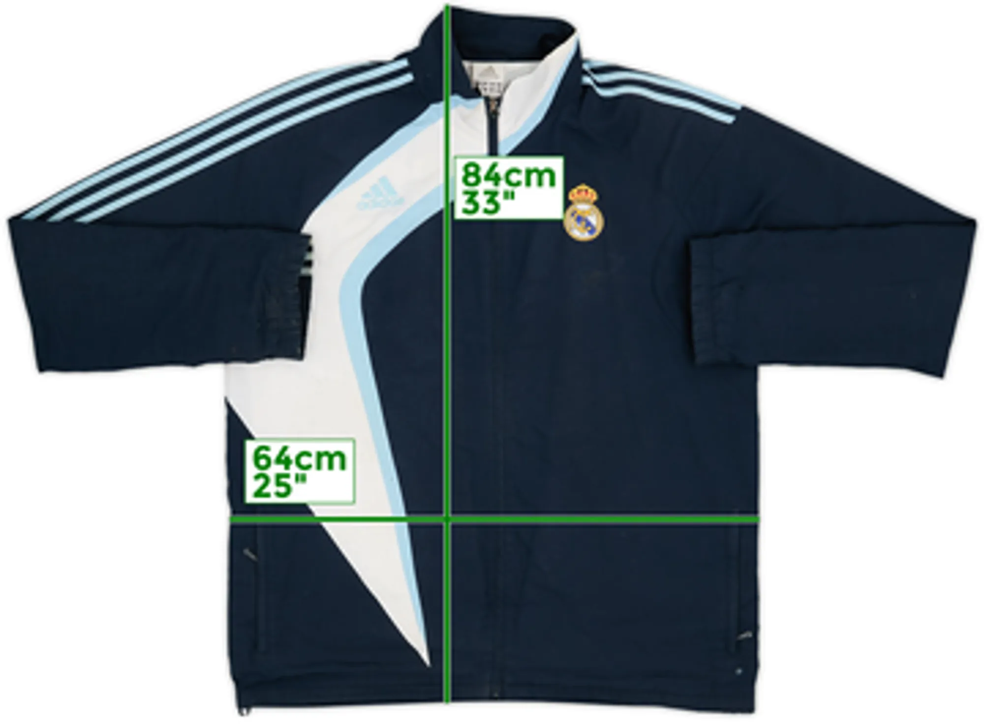 2009-10 Real Madrid adidas Track Jacket - 4/10 - (XL)