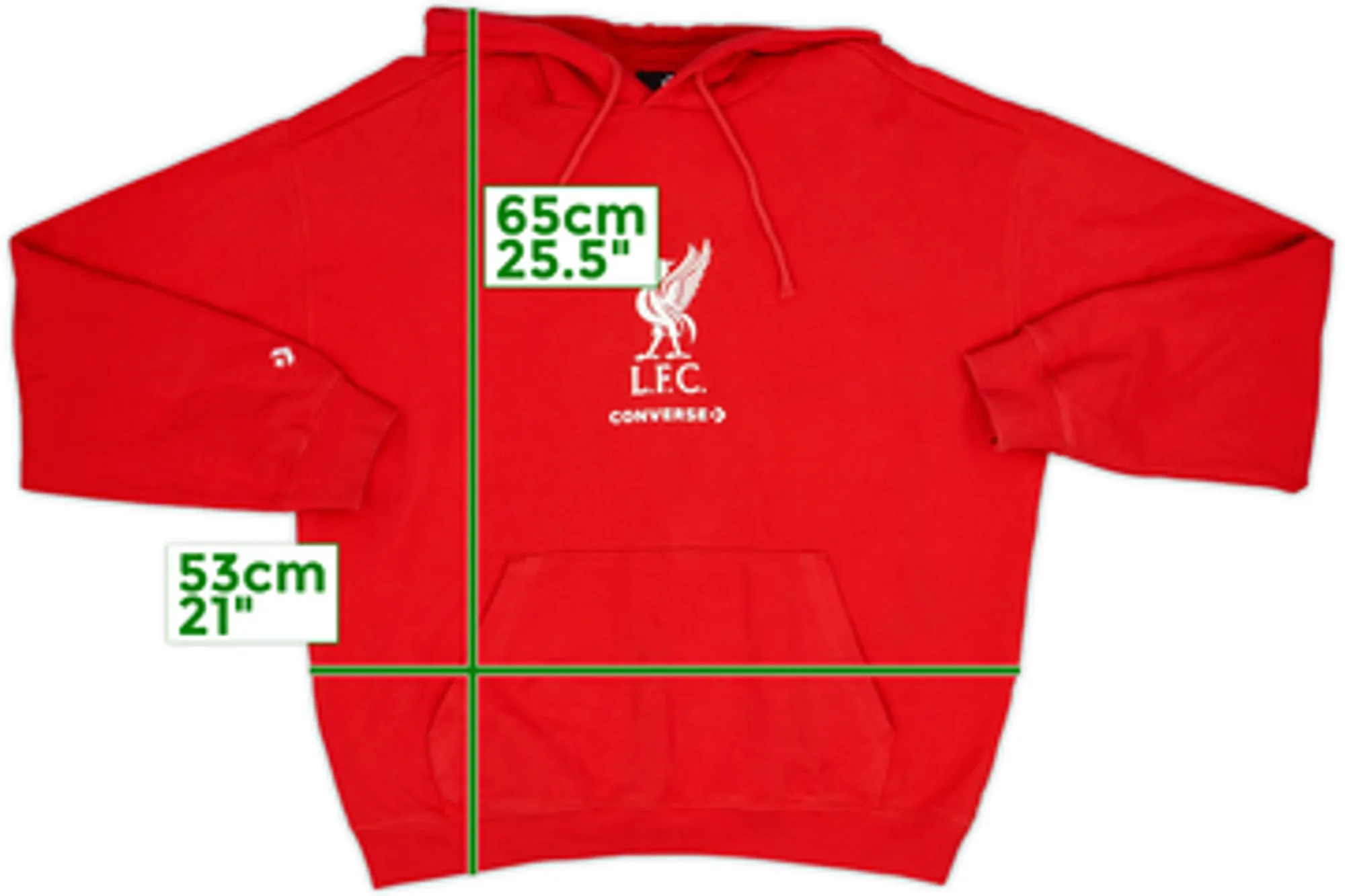 2023-24 Liverpool x Converse Hooded Top - 8/10 - (XS)