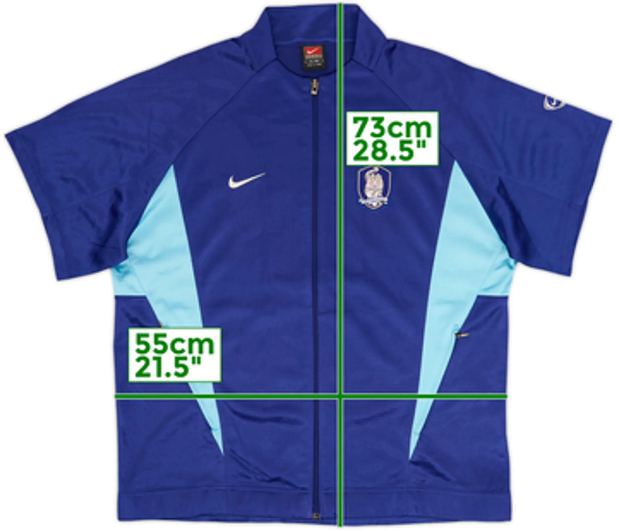 2002-03 South Korea Nike S/S Track Jacket - 6/10 - (XL)