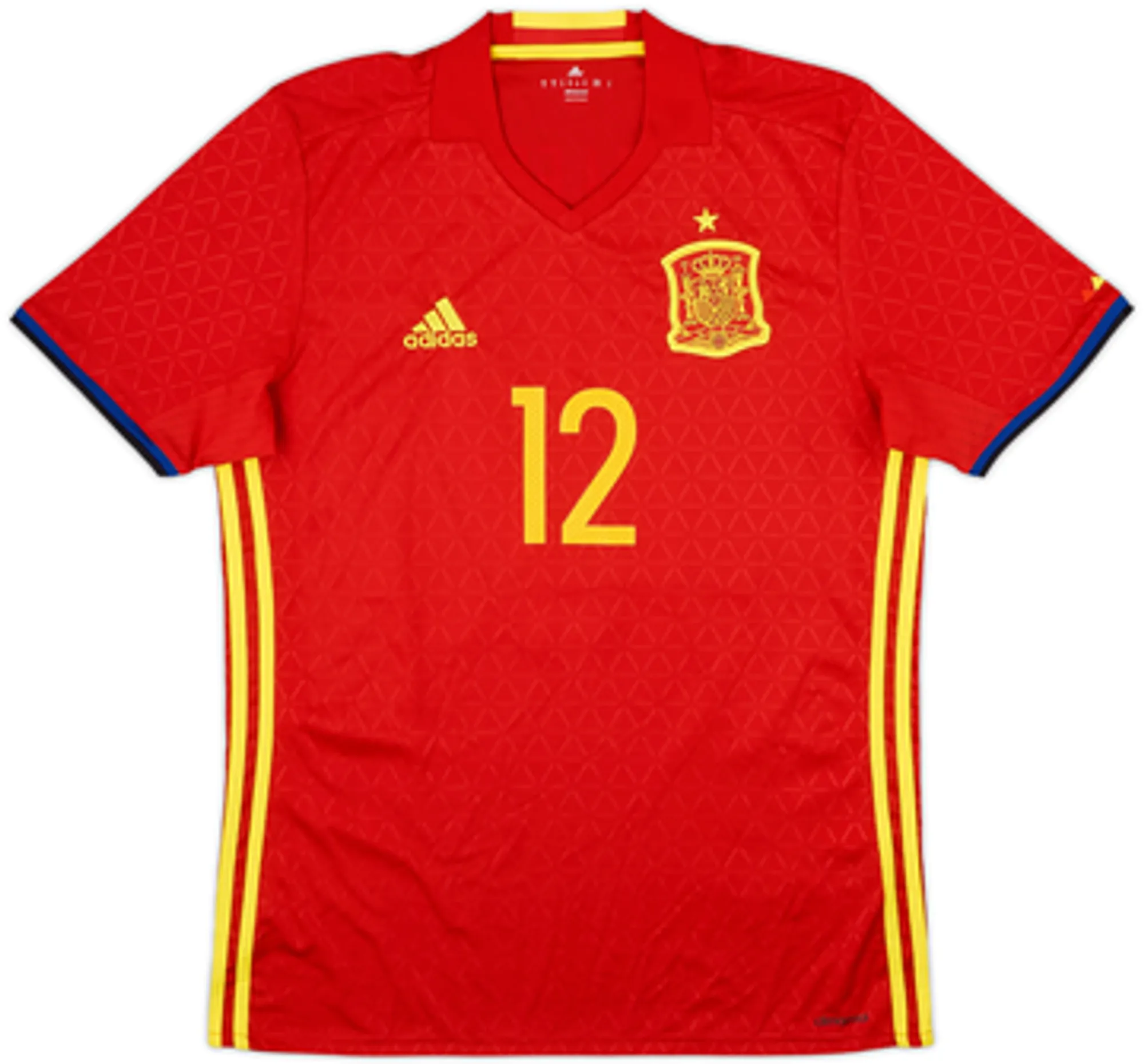 2016-17 Spain Home Shirt Bellerin #12 - 8/10 - (M)