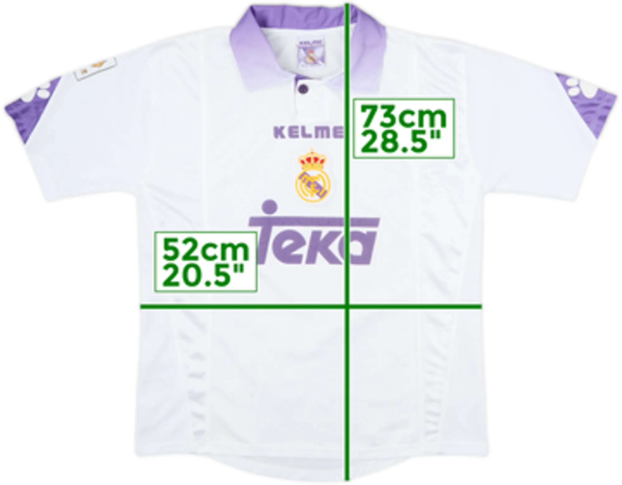 1997-98 Real Madrid Home Shirt - 9/10 - (S)