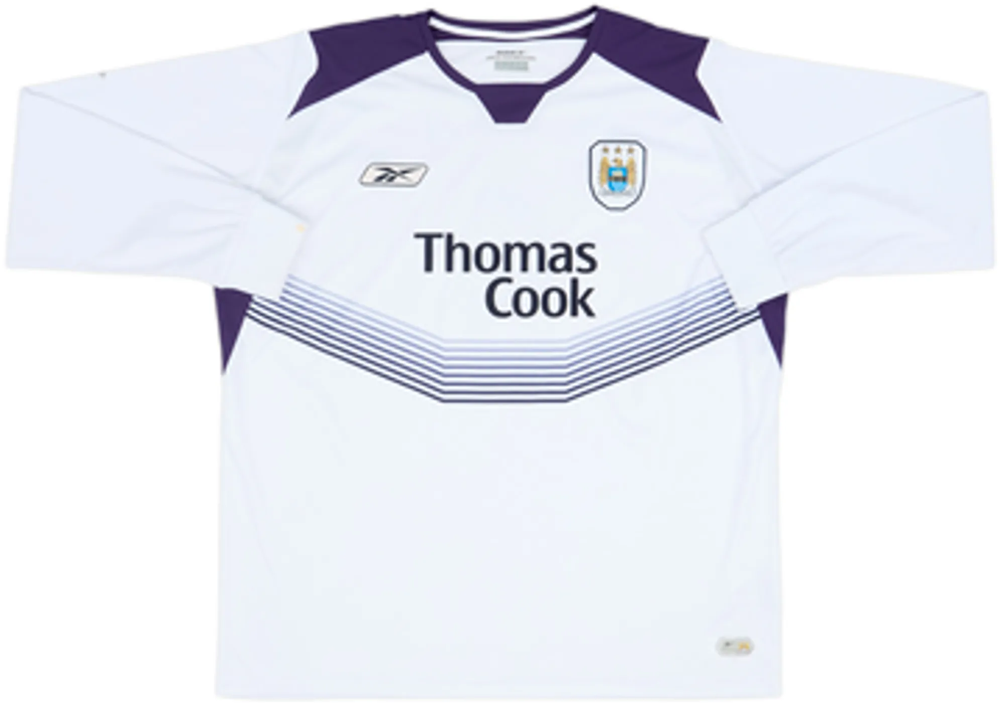 2004-05 Manchester City Away L/S Shirt Reyna #6 - 8/10 - (XL)