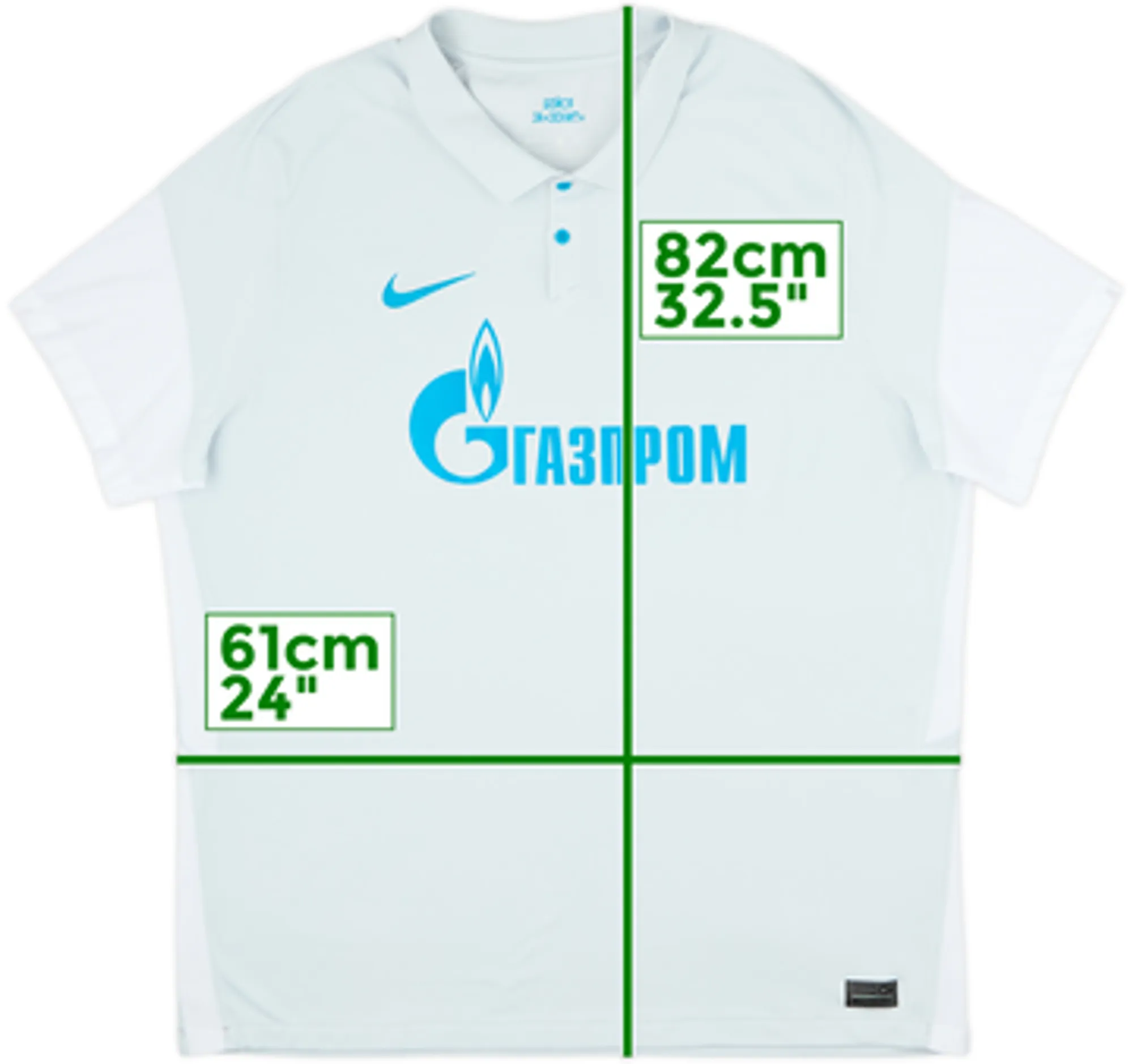 2020-21 Zenit St. Petersburg Away Shirt - 9/10 - (XXL)