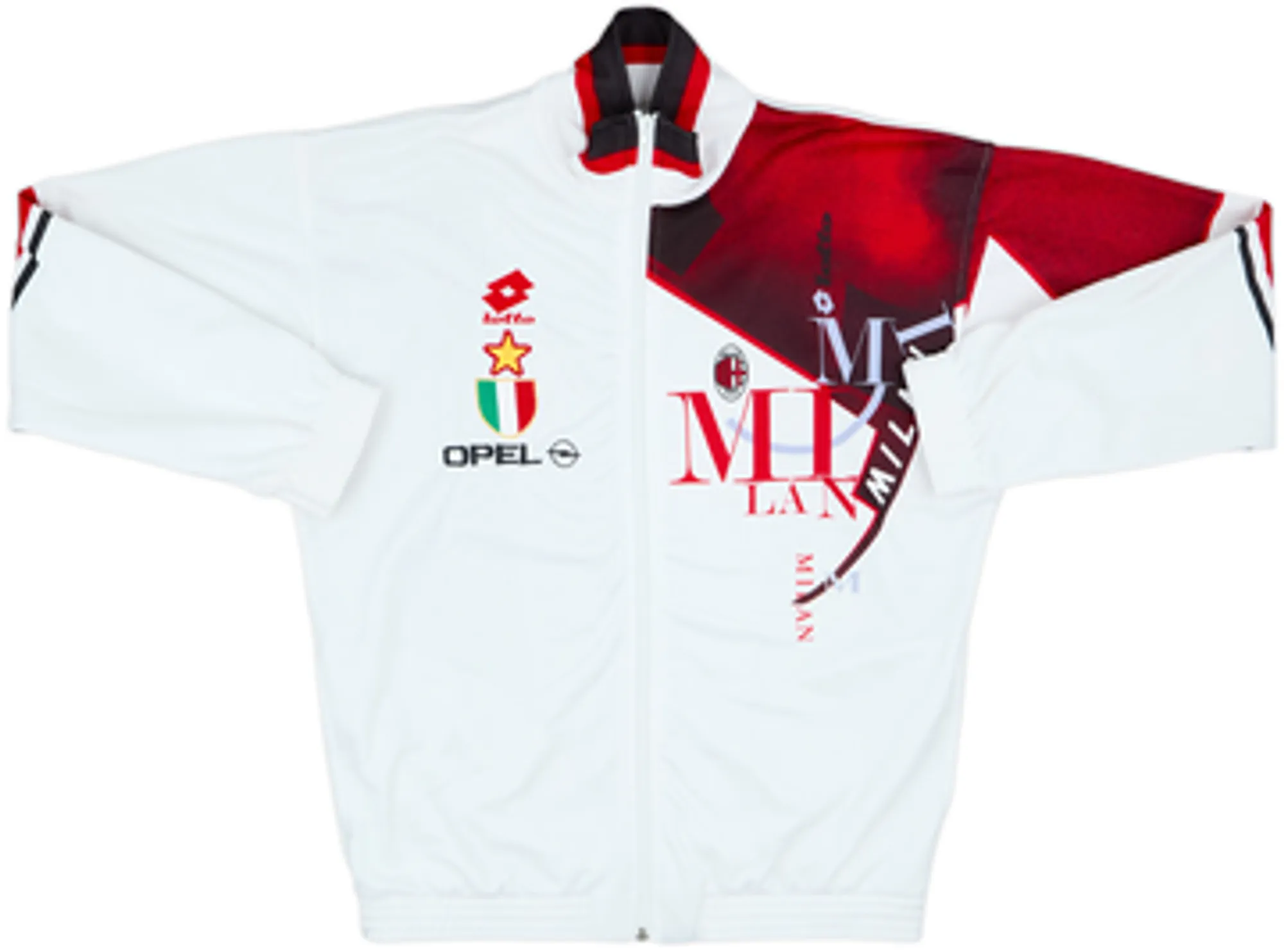 1993-94 AC Milan Lotto Tracksuit - 8/10 - (M)