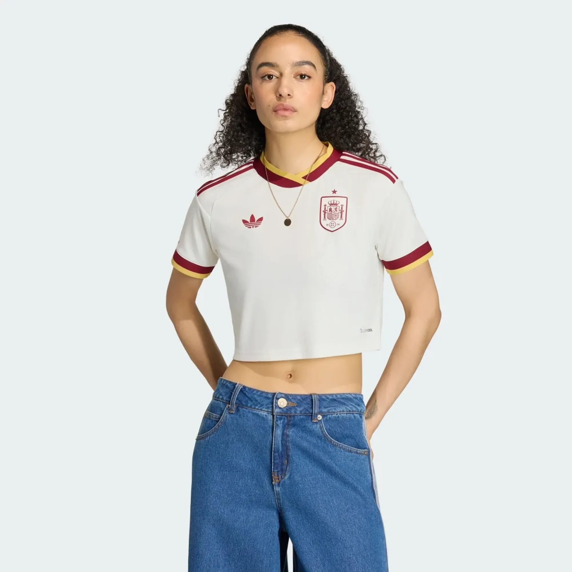 adidas Spain 26 Away Cropped Jersey