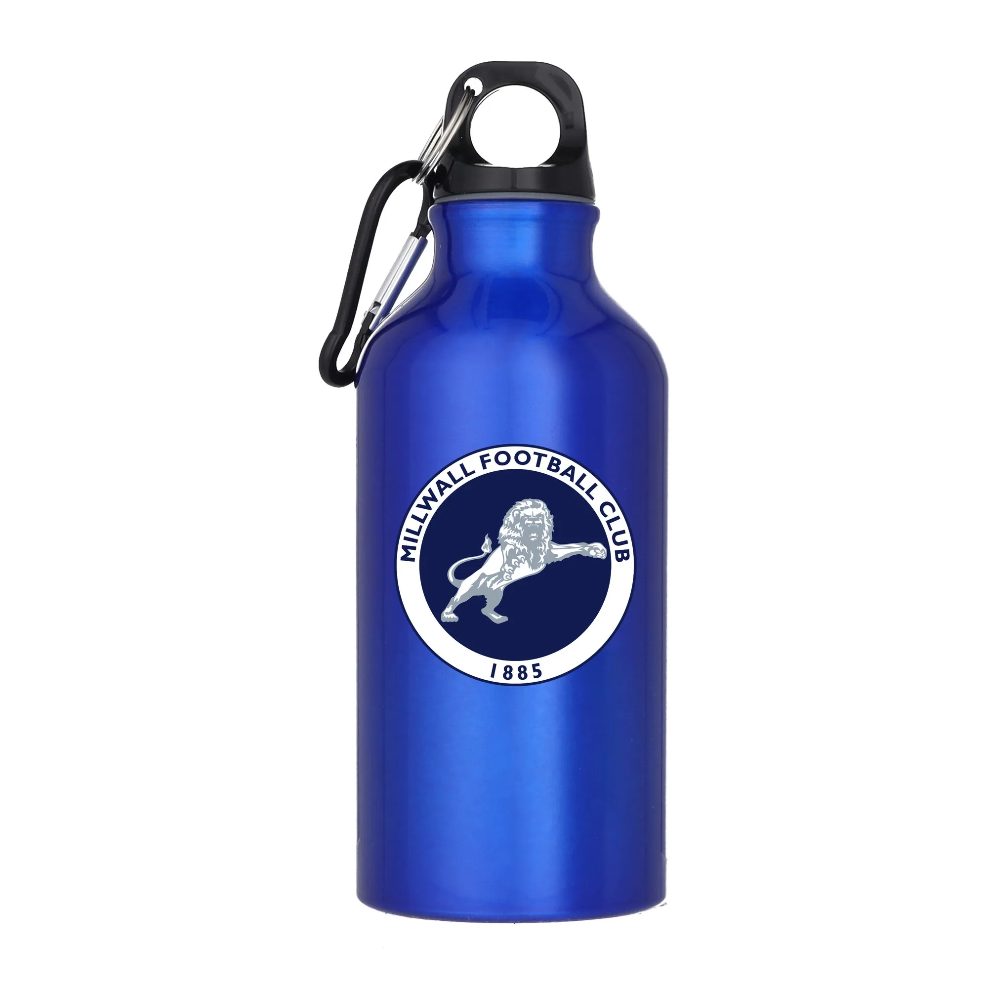 Millwall Logo Aluminum 400ml Drink Bottle - Royal Blue