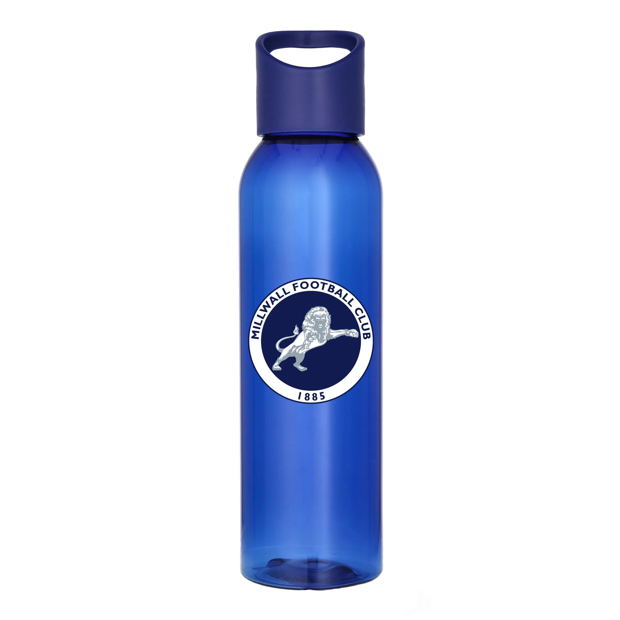 Millwall Logo Plastic 650ml Drink Bottle - Royal Blue