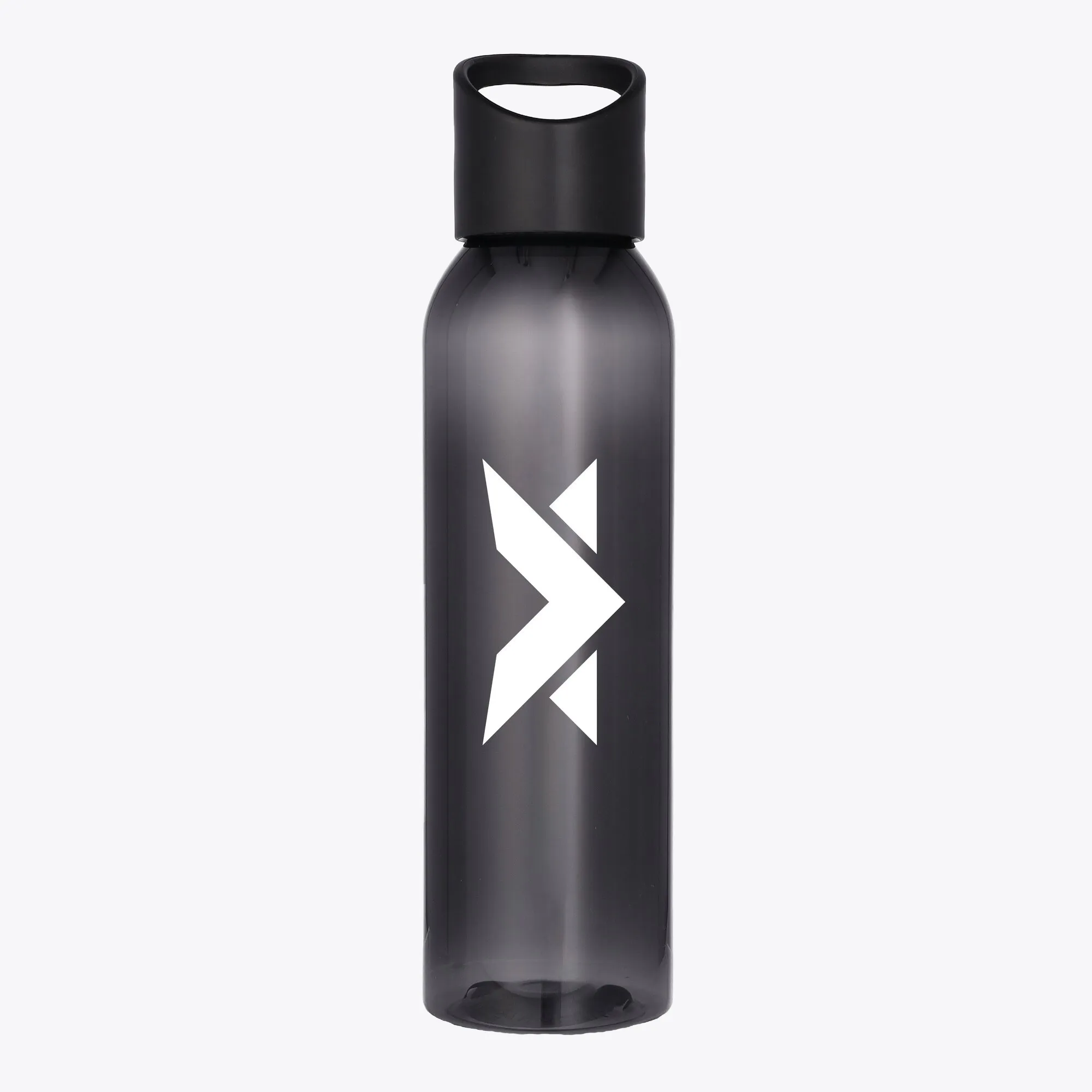 MV Logo Plastic 650ml Drink Bottle - Black