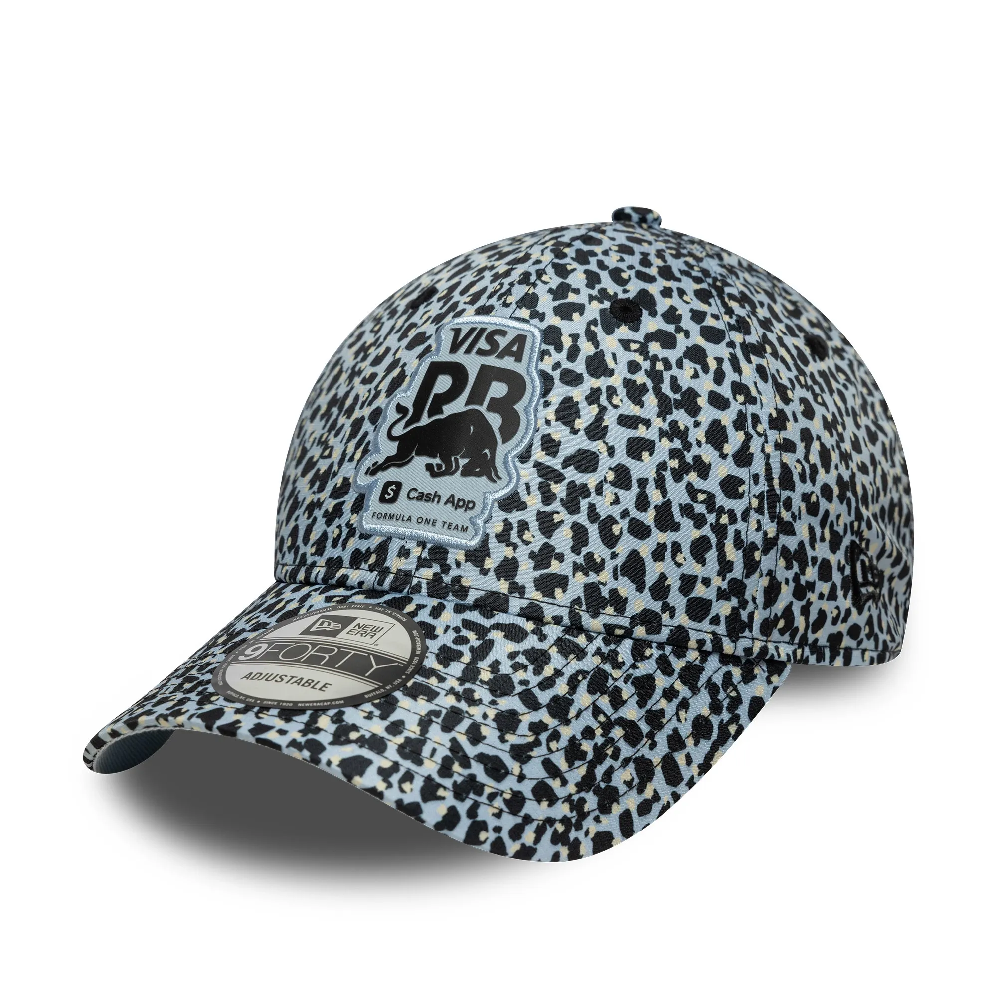 VCARB New Era Leopard Print 9FORTY Cap - Blue - Unisex