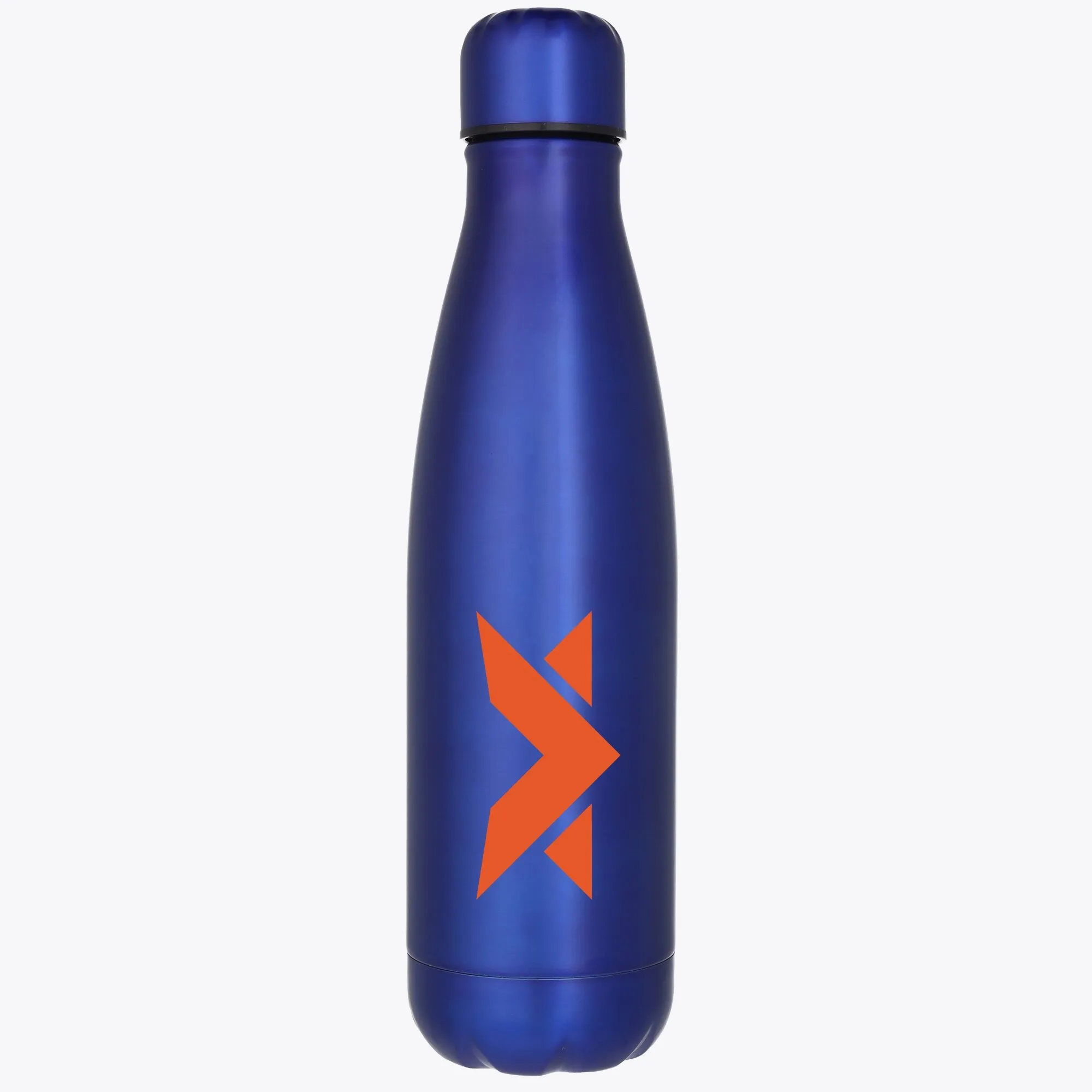 MV Logo Stainless Steel 500ml Drink Bottle - Royal Blue