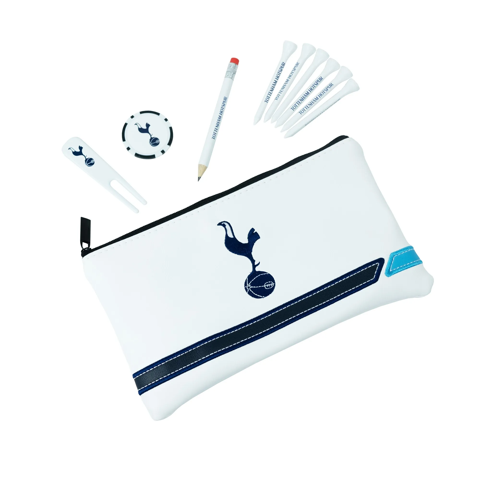 Tottenham Hotspur CADDI Players Bag inc Divot Tool, Tees & Marker