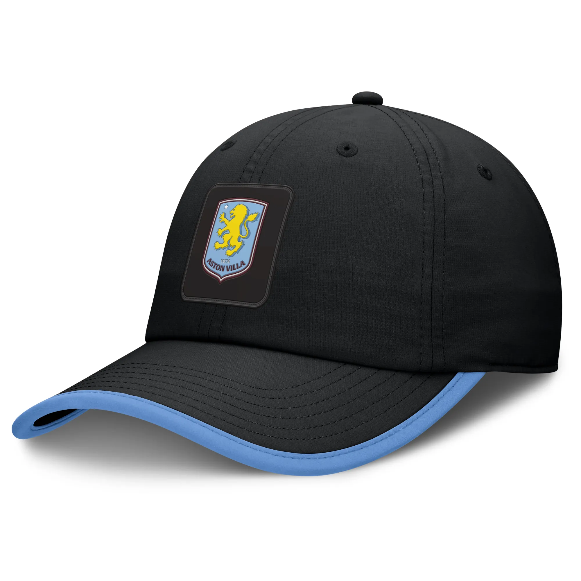 Aston Villa Pacer Unstructured Adjustable Cap - Black - Mens