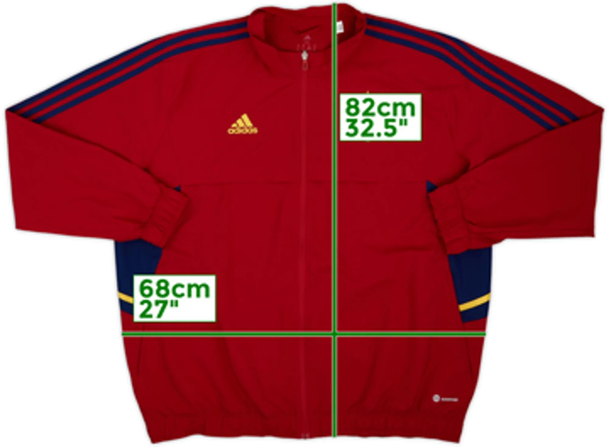 2022-23 Ajax adidas Track Jacket - 8/10 - (XL)