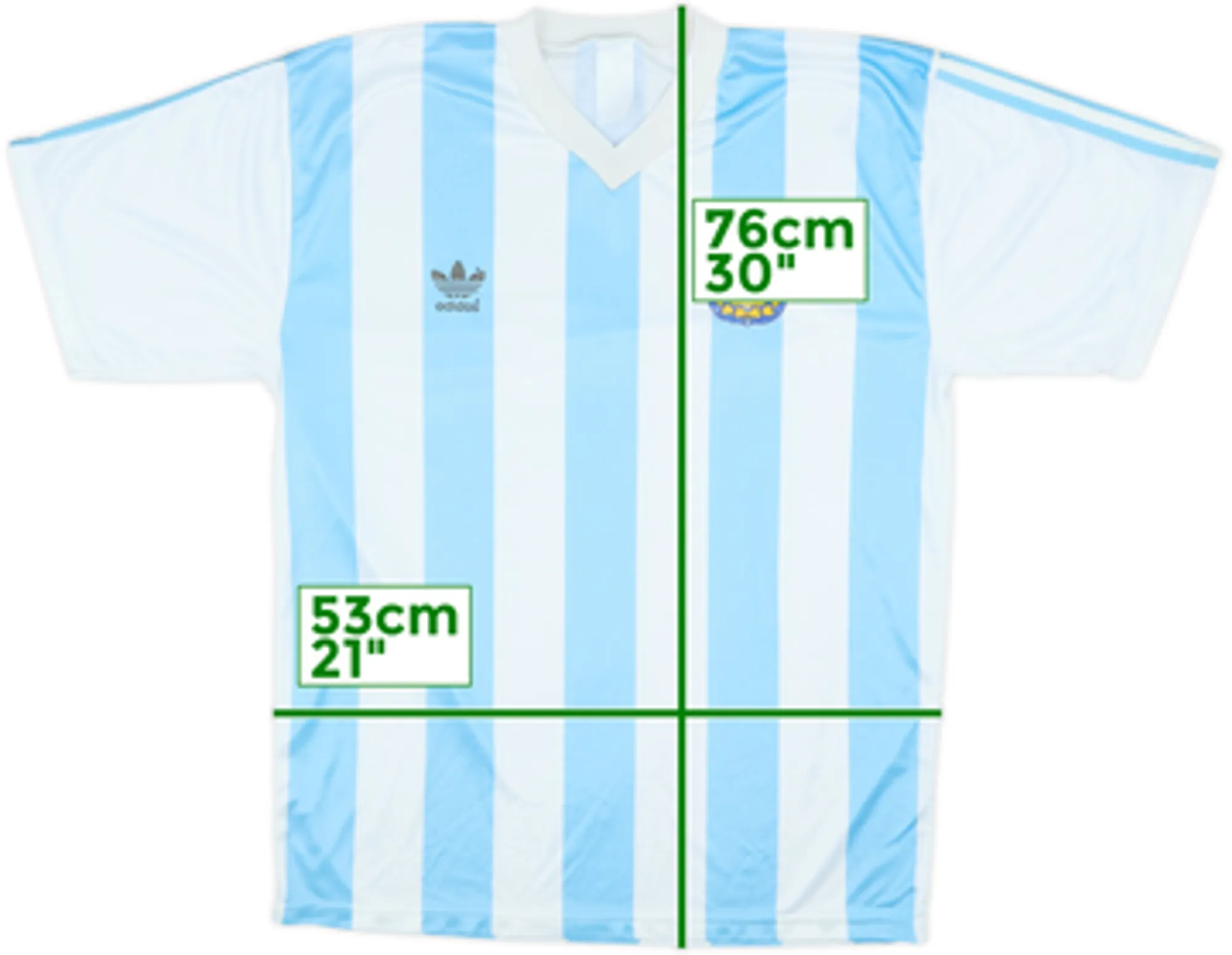 1990-91 Argentina Home Shirt - 6/10 - (L)
