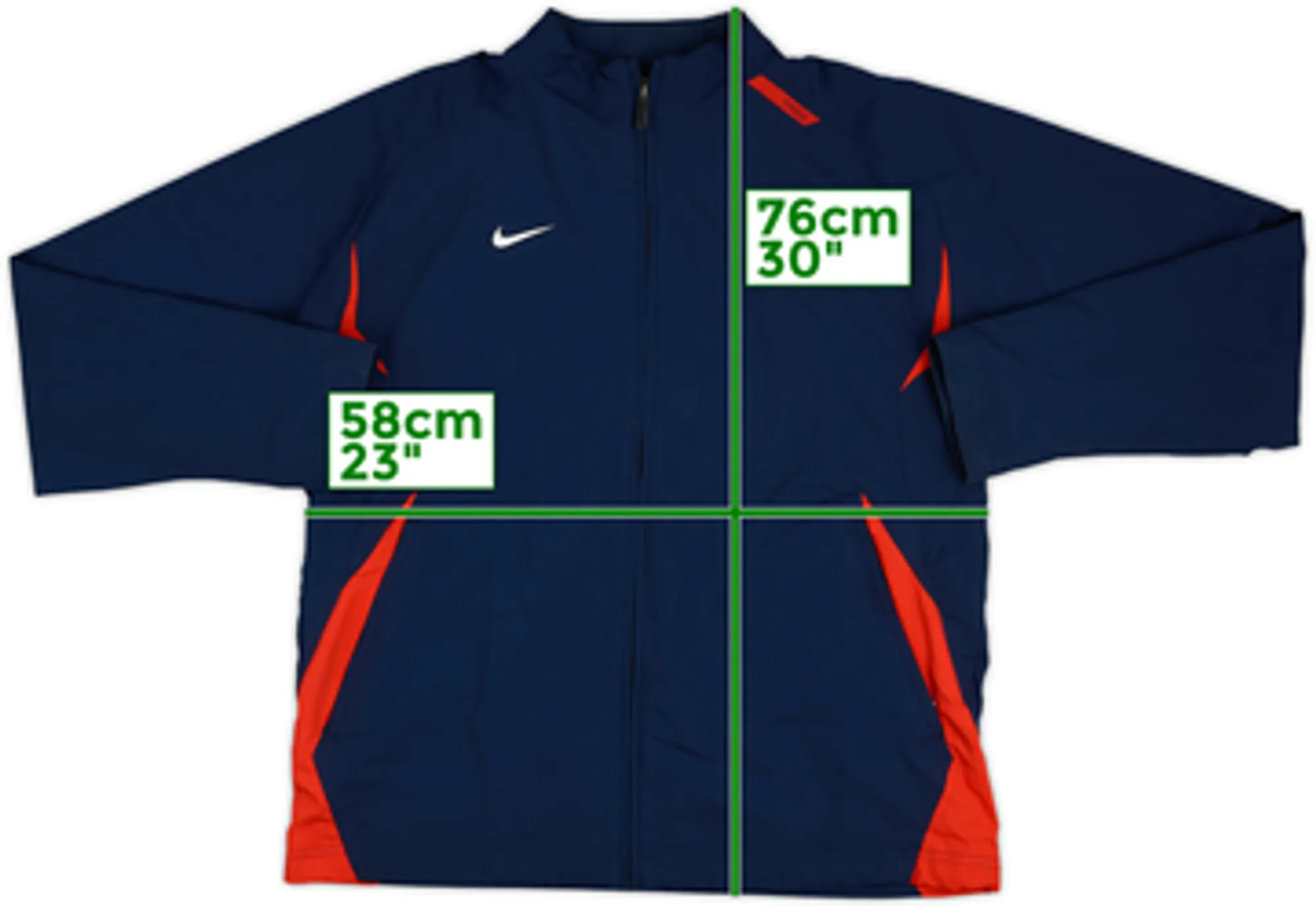 2007-08 Atletico Madrid Nike Track Jacket - 10/10 - (XL)