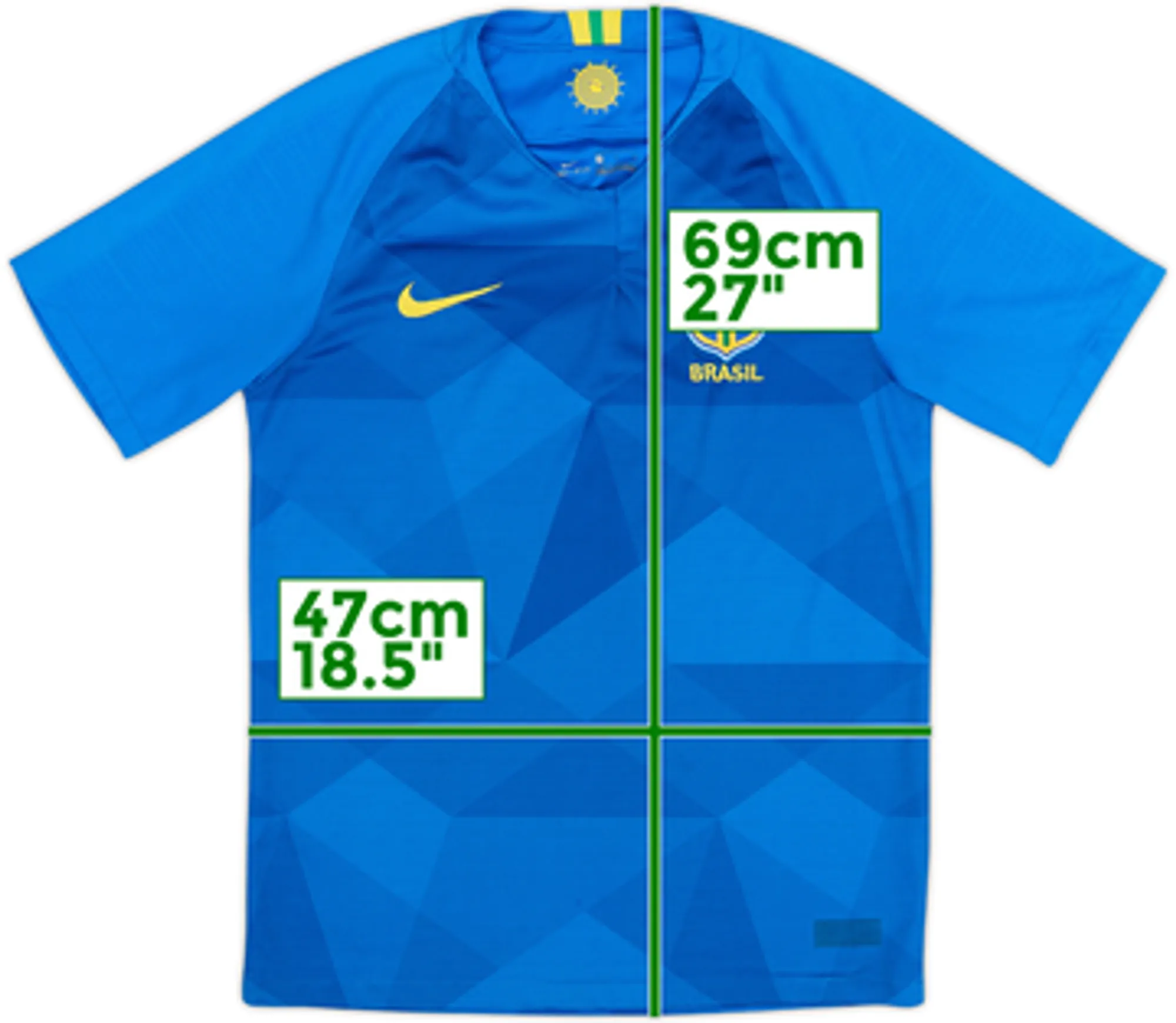 2018-19 Brazil Away Shirt - 4/10 - (S)