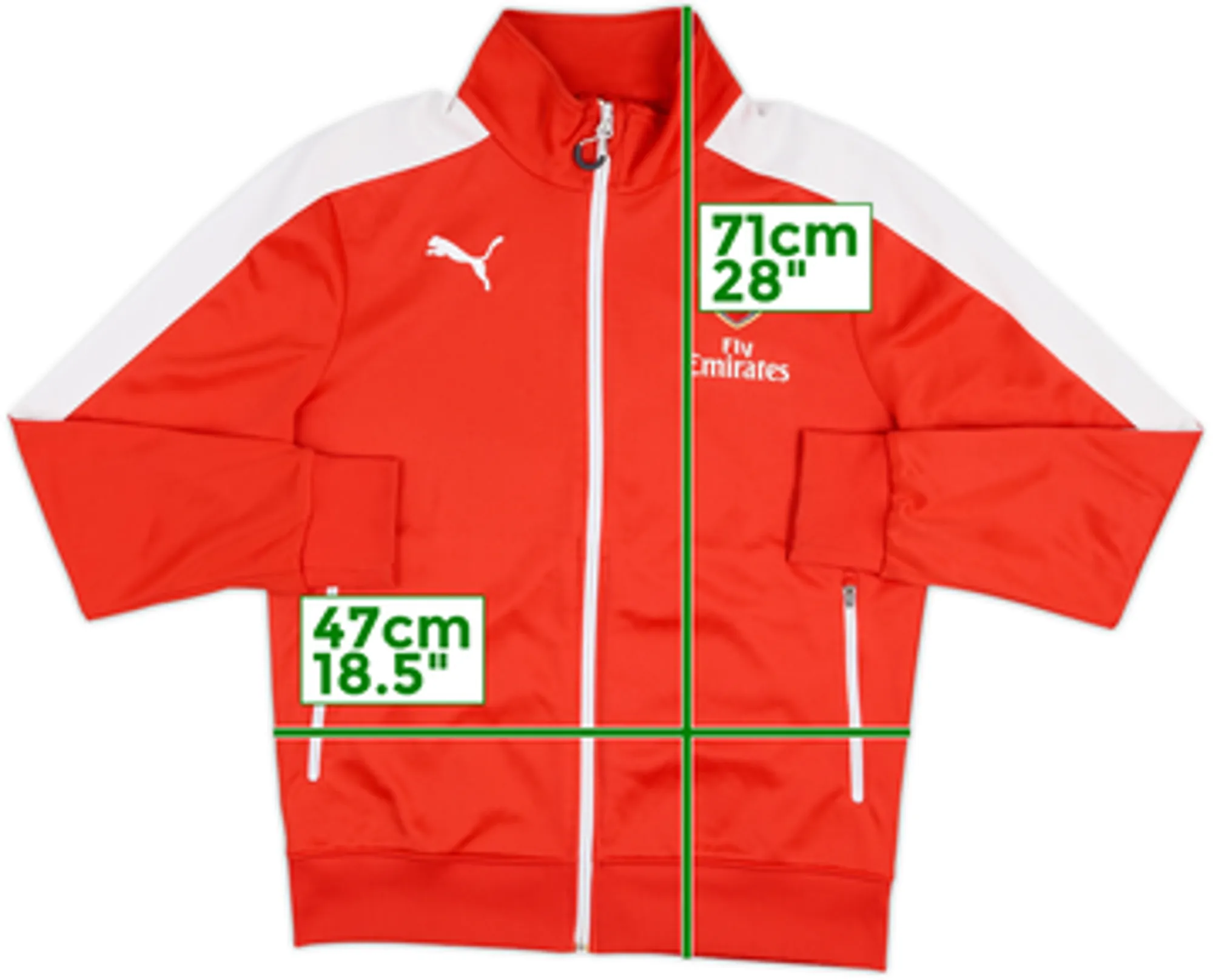 2014-15 Arsenal Puma Anthem Jacket - 5/10 - (S)
