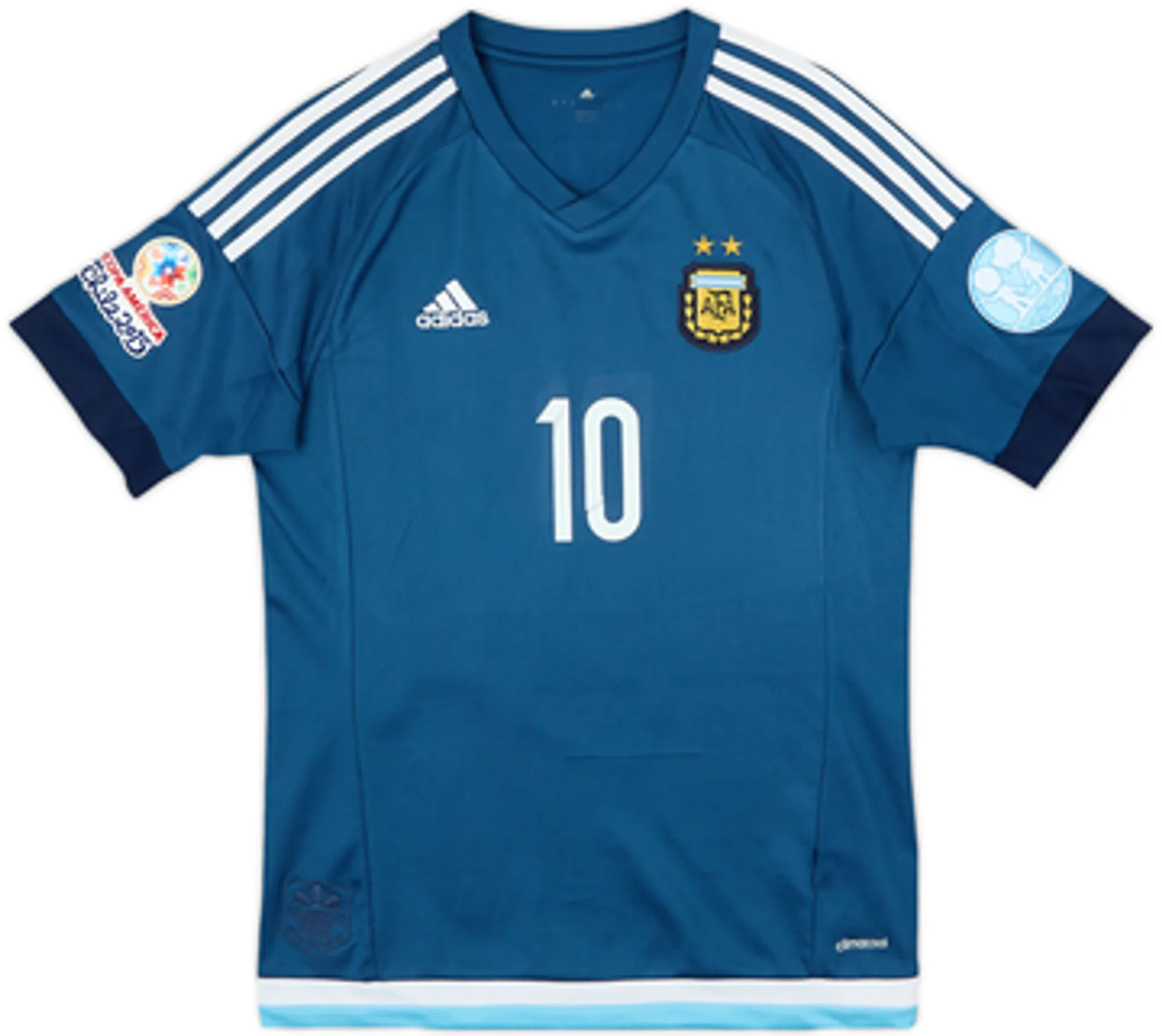 2015-16 Argentina Away Shirt Messi #10 - 7/10 - (S)