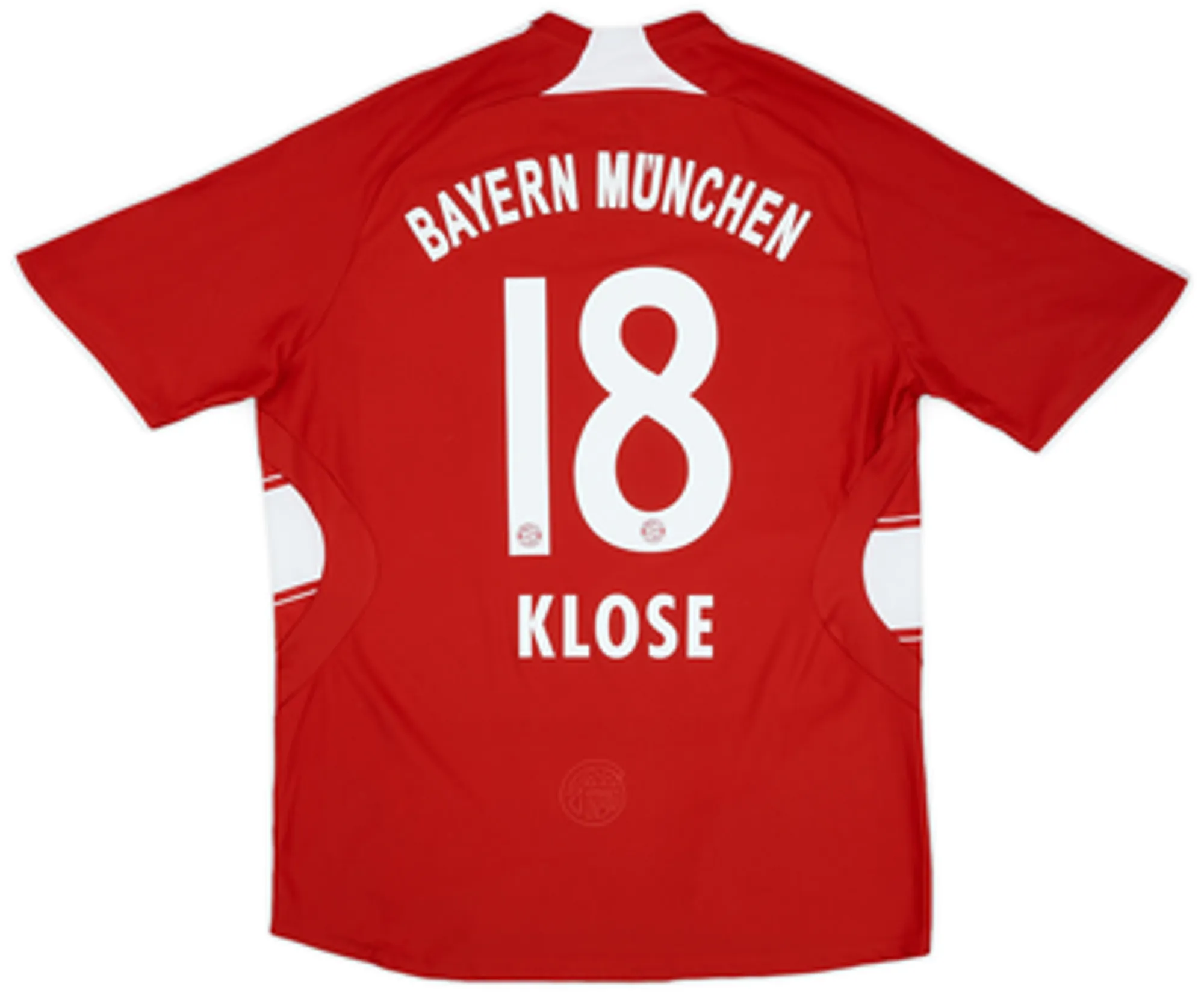2007-08 Bayern Munich Home Shirt Klose #18EM