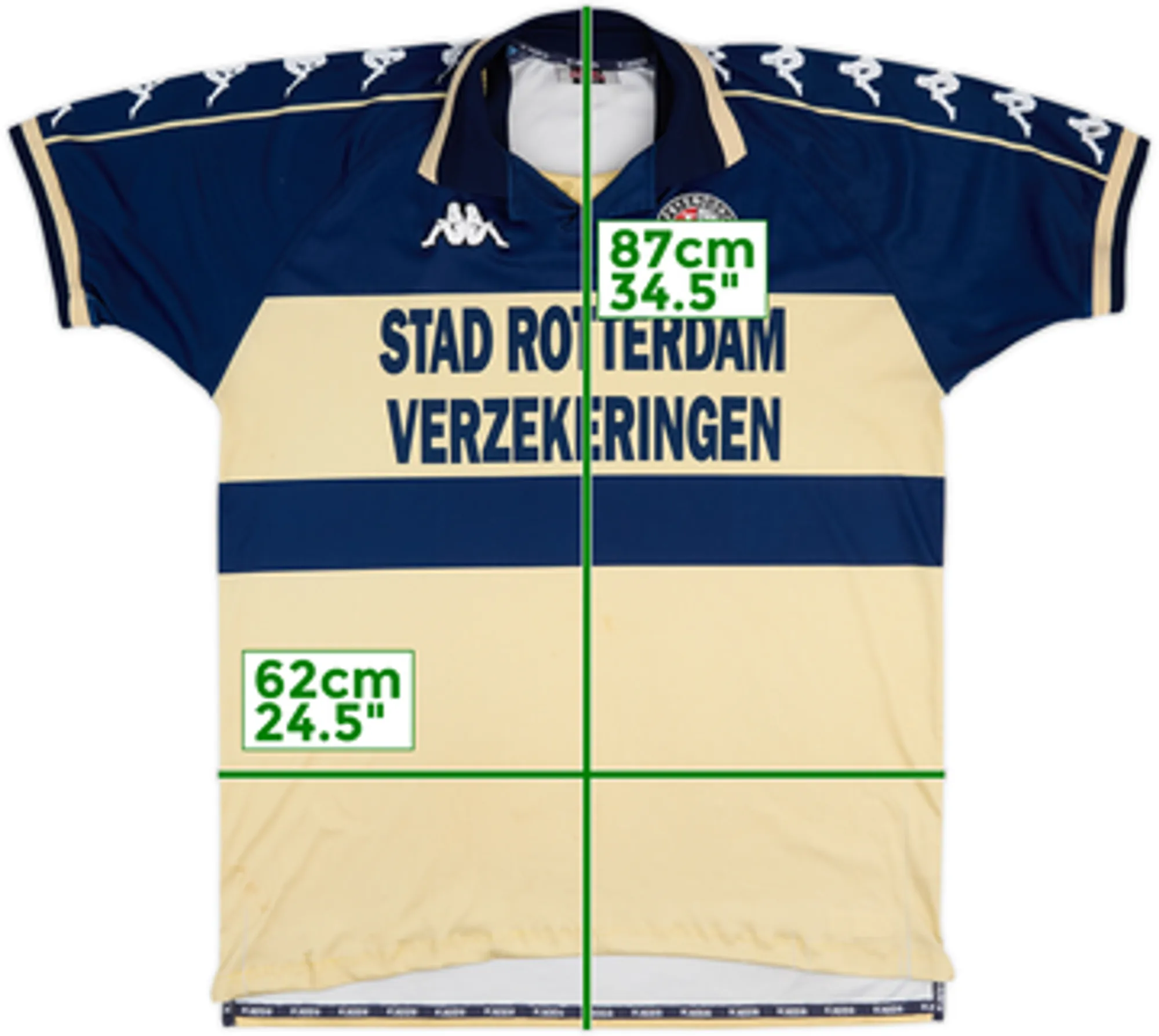2000-01 Feyenoord Away Shirt - 5/10 - (XXL)