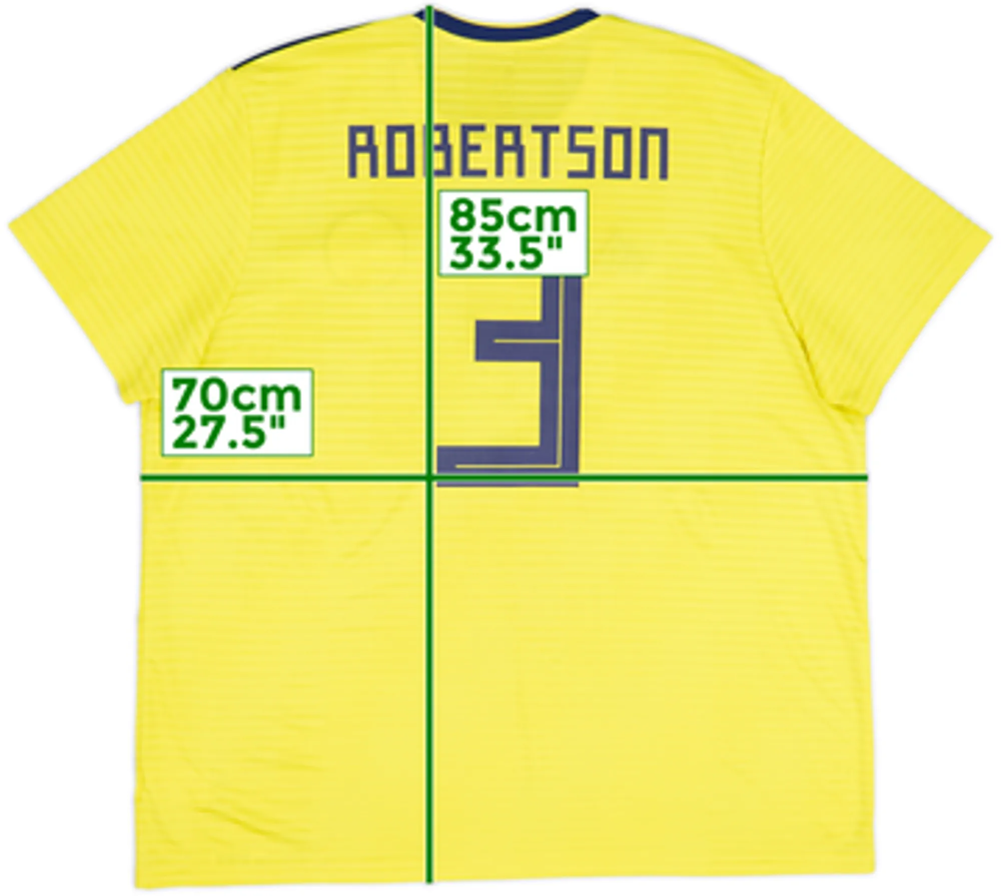 2017-18 Scotland Away Shirt Robertson #3 - 9/10 - (3XL)